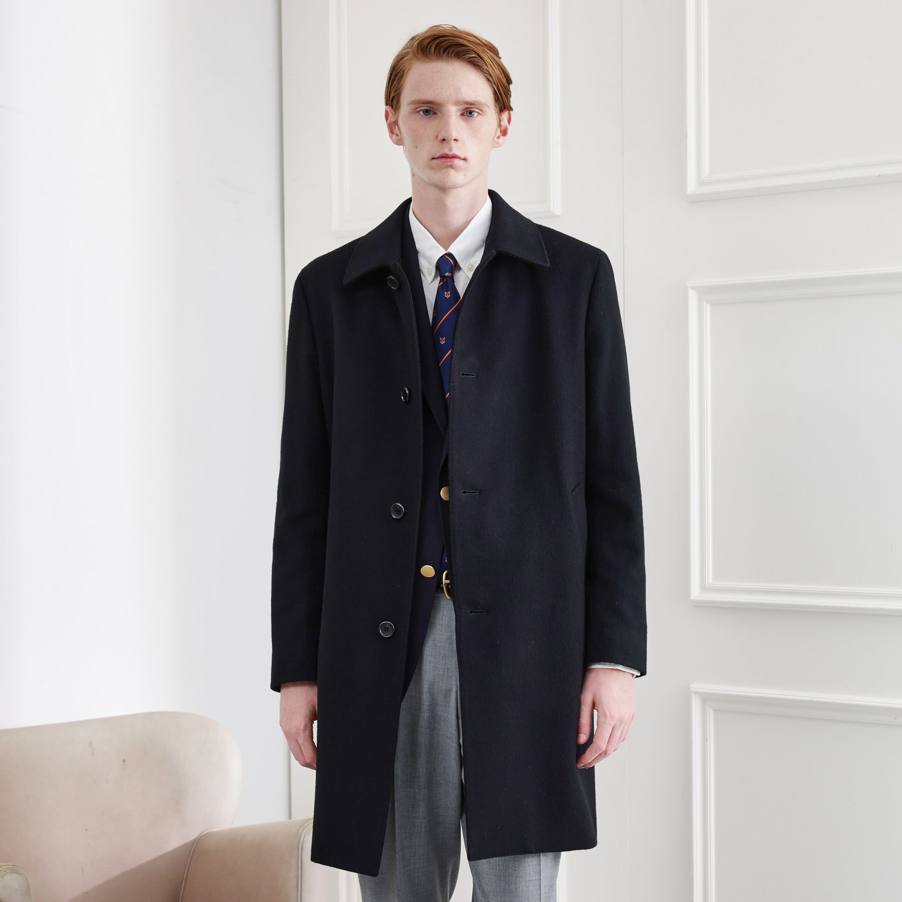 TAKEO KIKUCHI「【LIMITED】ウール混ステンカラーコート」|ステンカラーコート|