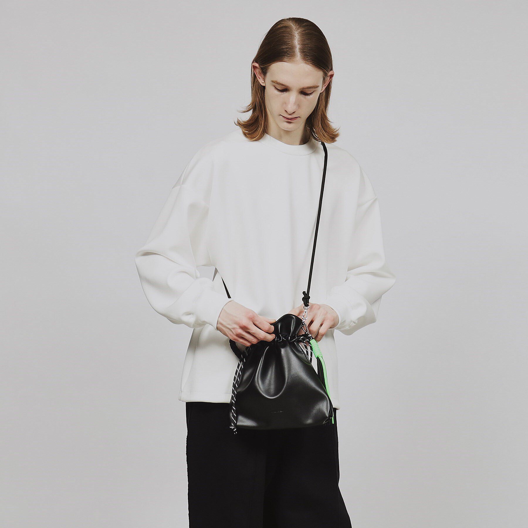 tk.TAKEO KIKUCHI「ADAMPATEK 別注 アソート巾着ショルダーバッグ」|ショルダー・メッセンジャー|