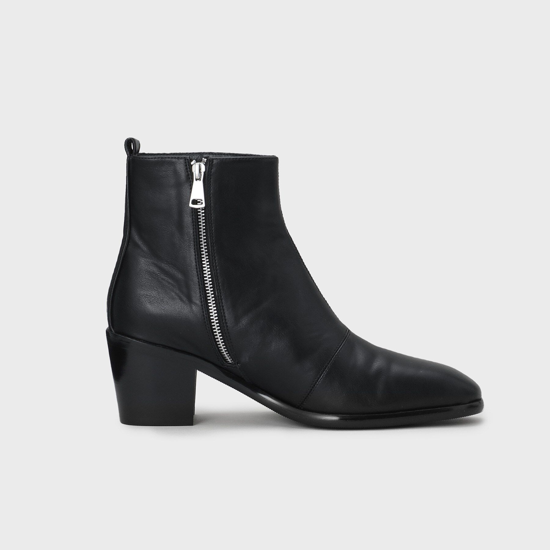 tk.TAKEO KIKUCHI「ヒールジップブーツ」|ショートブーツ|