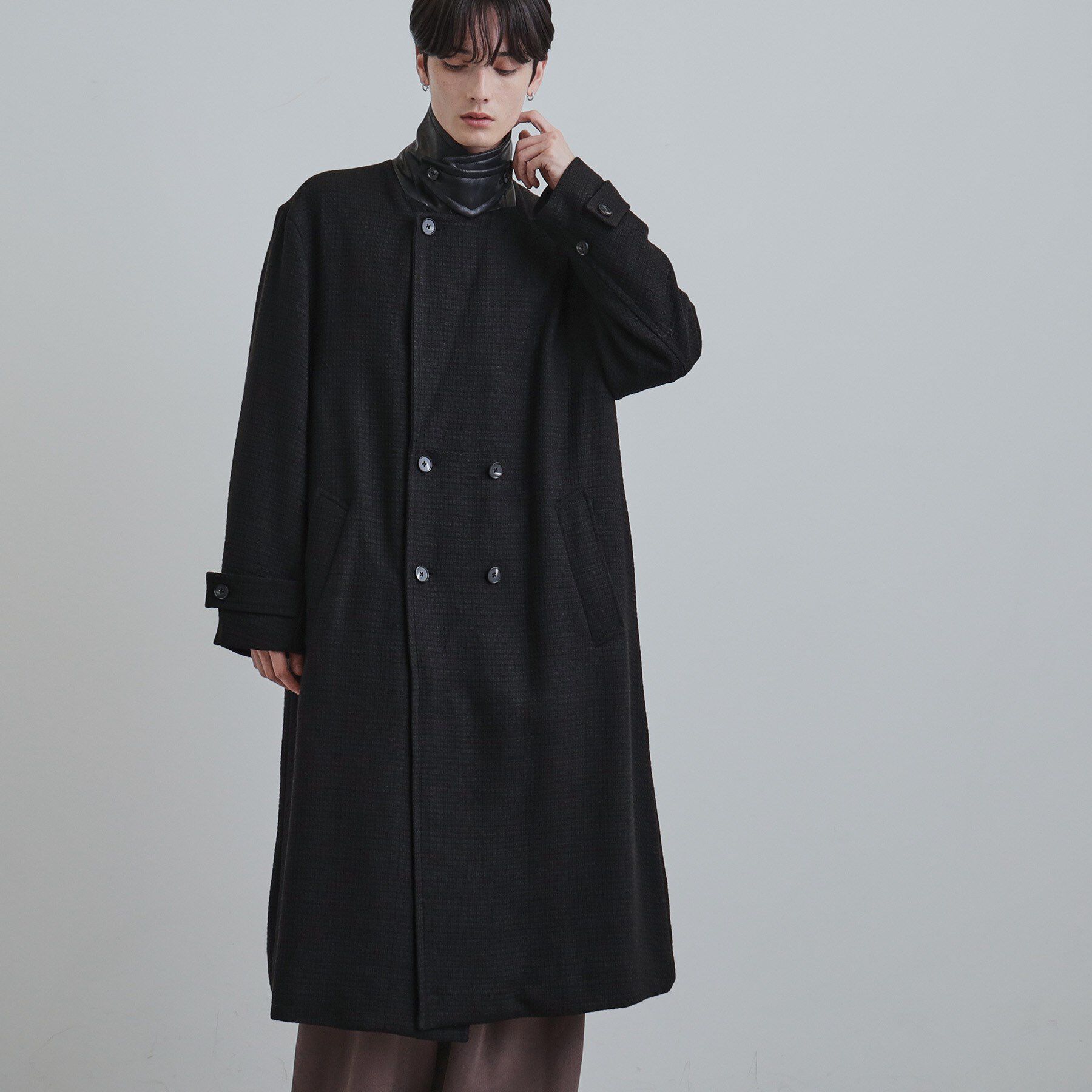 tk.TAKEO KIKUCHI「ツイードダブルオーバーコート」|その他|