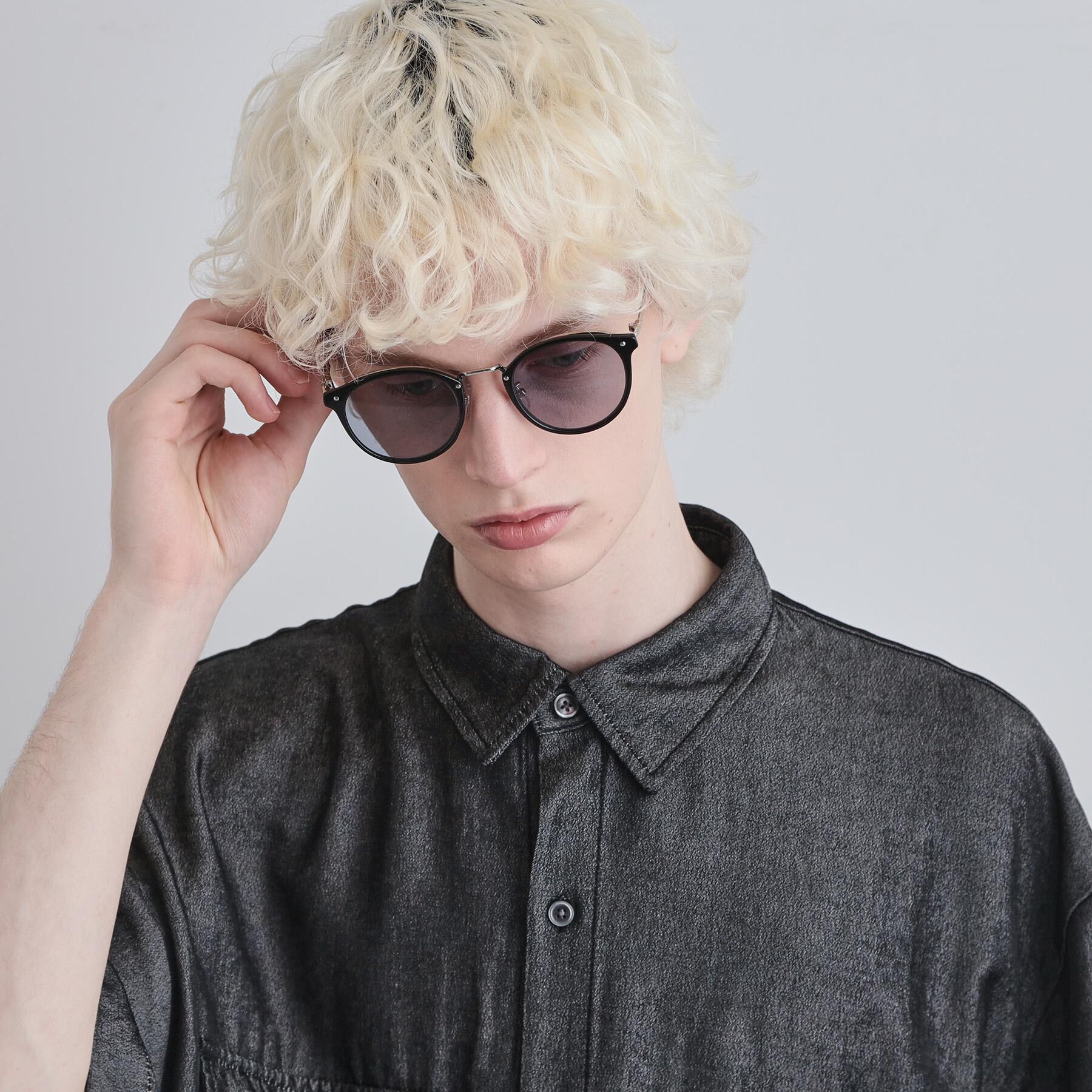 tk.TAKEO KIKUCHI「【UVカット】全7色アソートフレームサングラス/紫外線カット/メタルフレーム」|メガネ|ブラック(119)