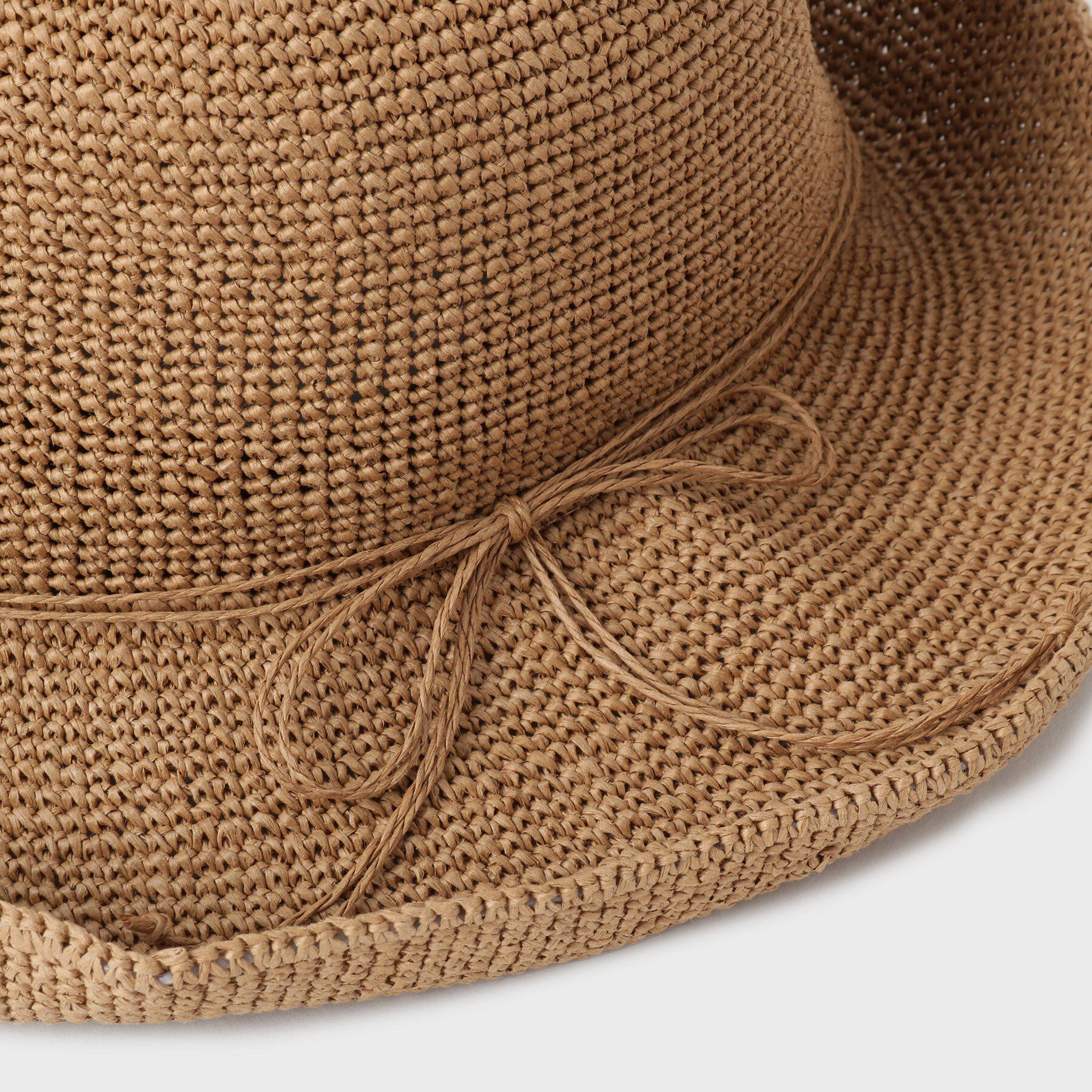 OPAQUE.CLIP「共地リボン雑材ハット」|ハット|