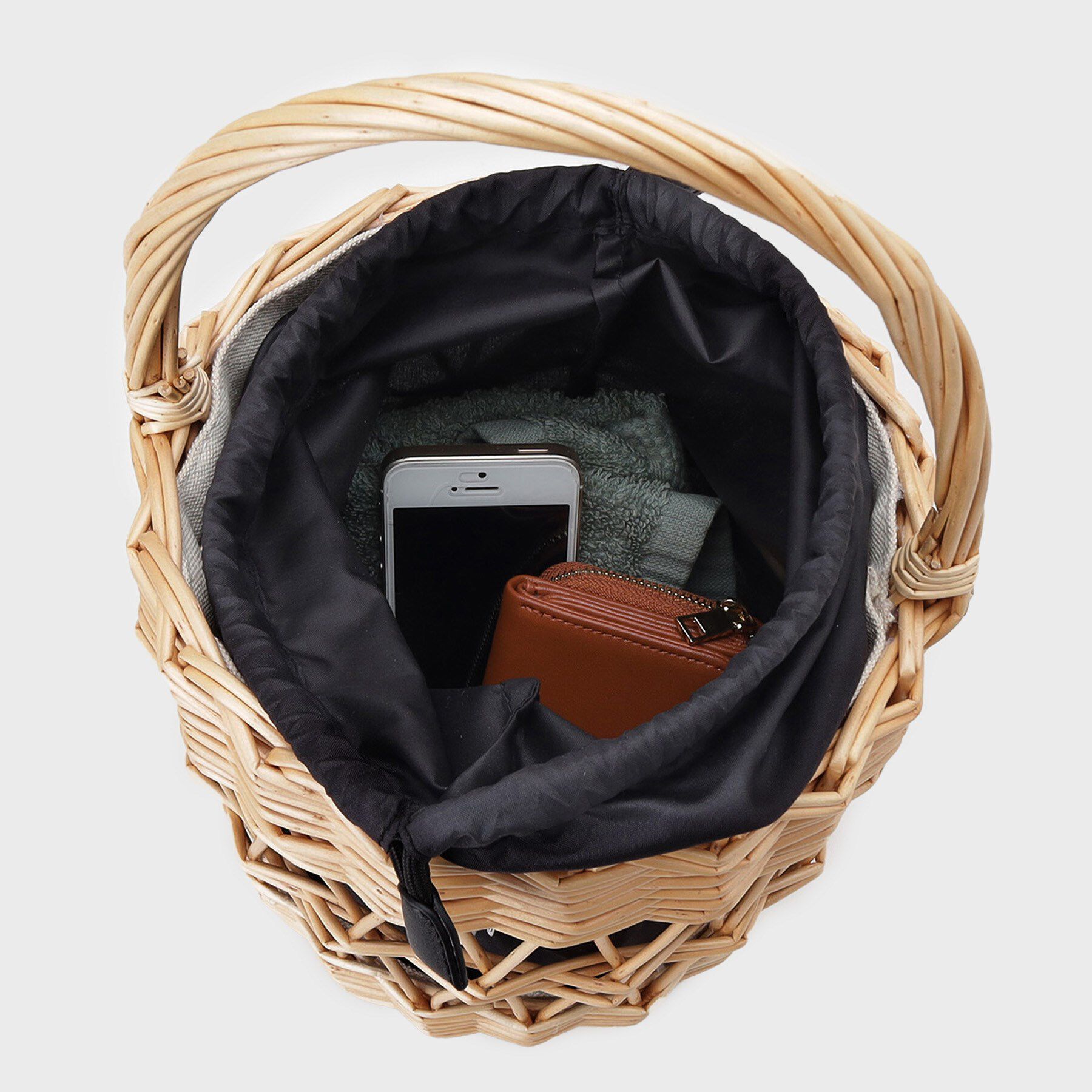 OPAQUE.CLIP「柳バスケットバッグ」|ハンドバッグ|