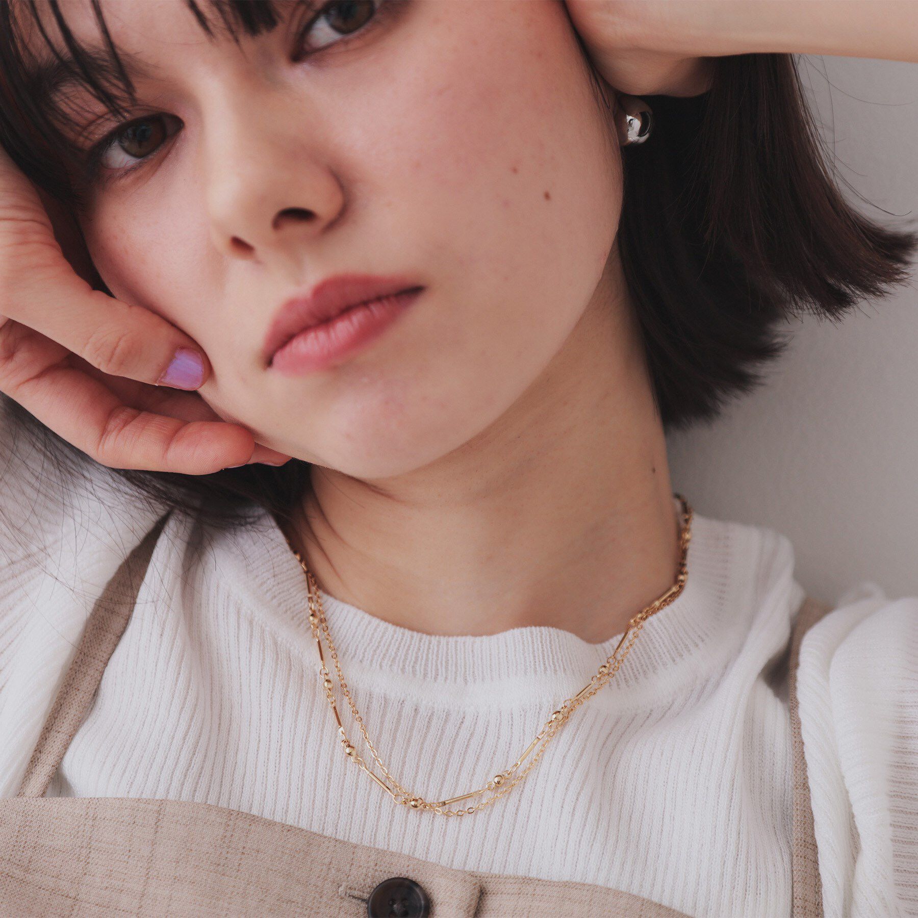 OPAQUE.CLIP「チェーンネックレス」|ネックレス|