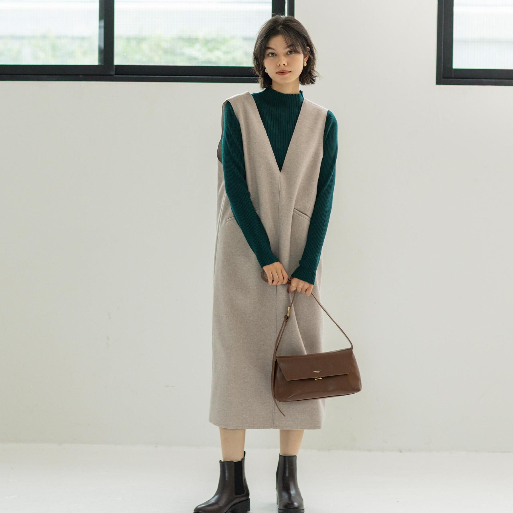 OPAQUE.CLIP「【3WAY】スムース合皮ワイドボディバッグ」|その他|