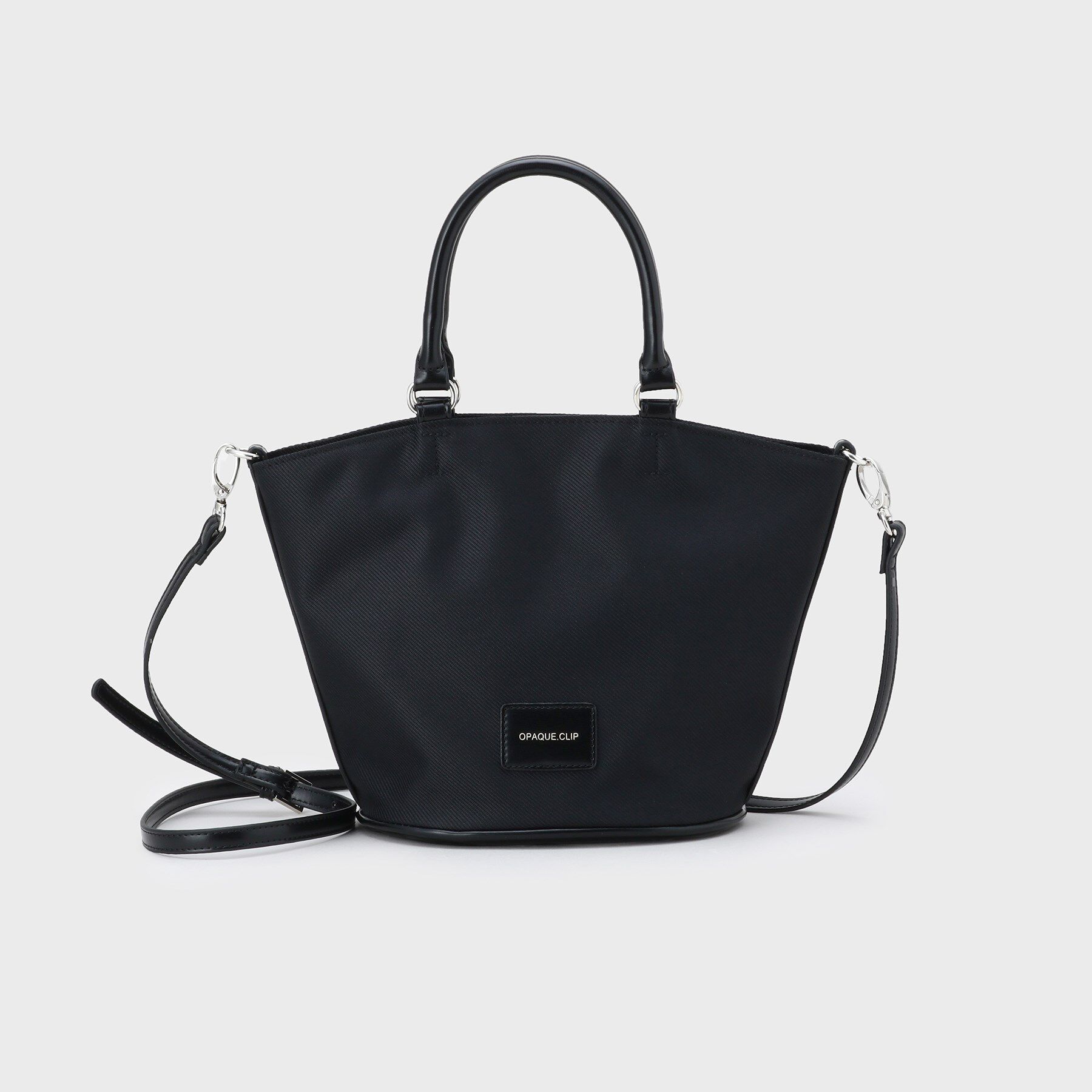 OPAQUE.CLIP「【マルチWAY】ミニショルダーとしても使える！バッグインポーチ付きミドルトートバッグ」|トートバッグ|