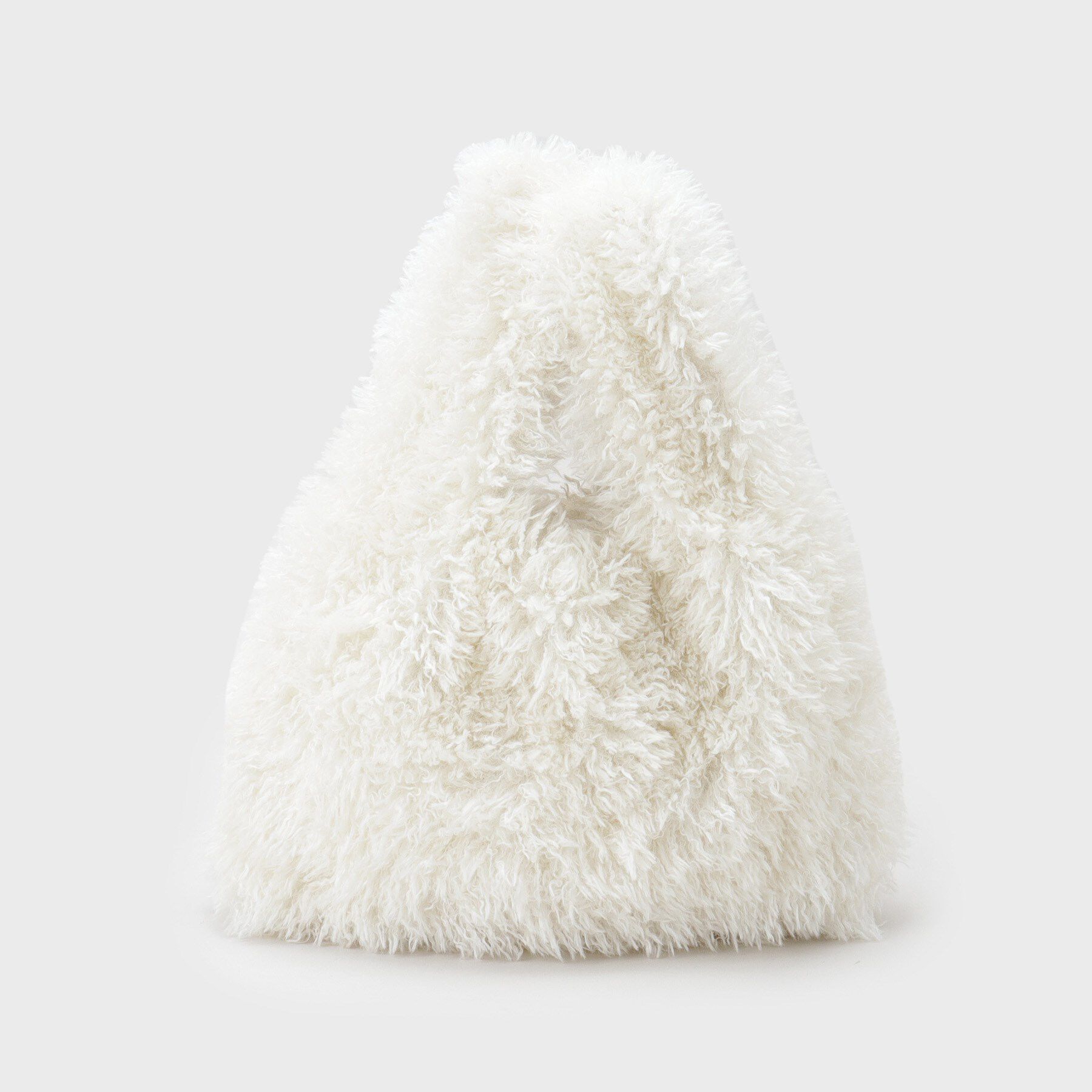 OPAQUE.CLIP「ラム風フェイクファーハンドバッグ」|ハンドバッグ|