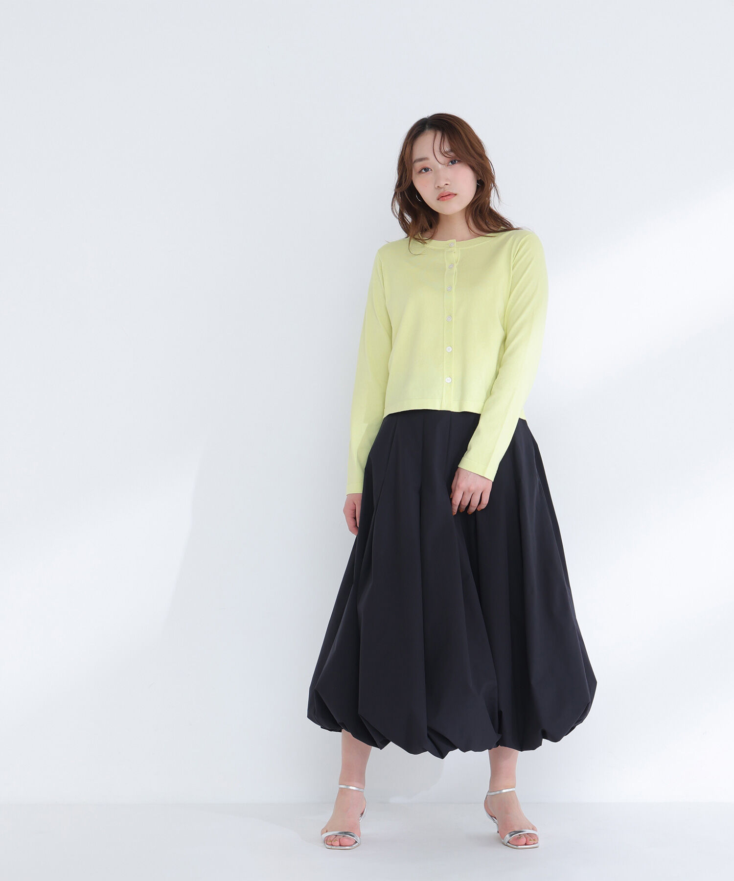  「タックバルーンスカート」|スカート|