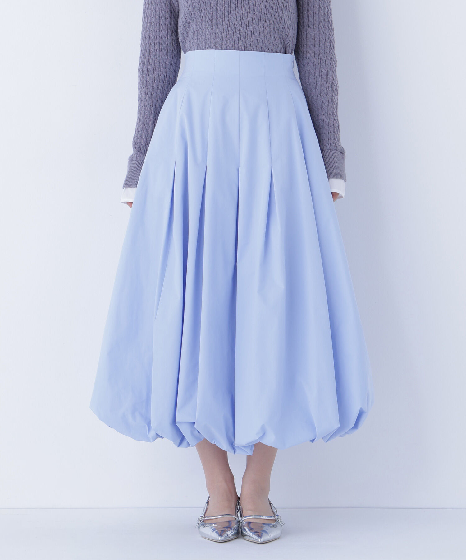  「タックバルーンスカート」|スカート|