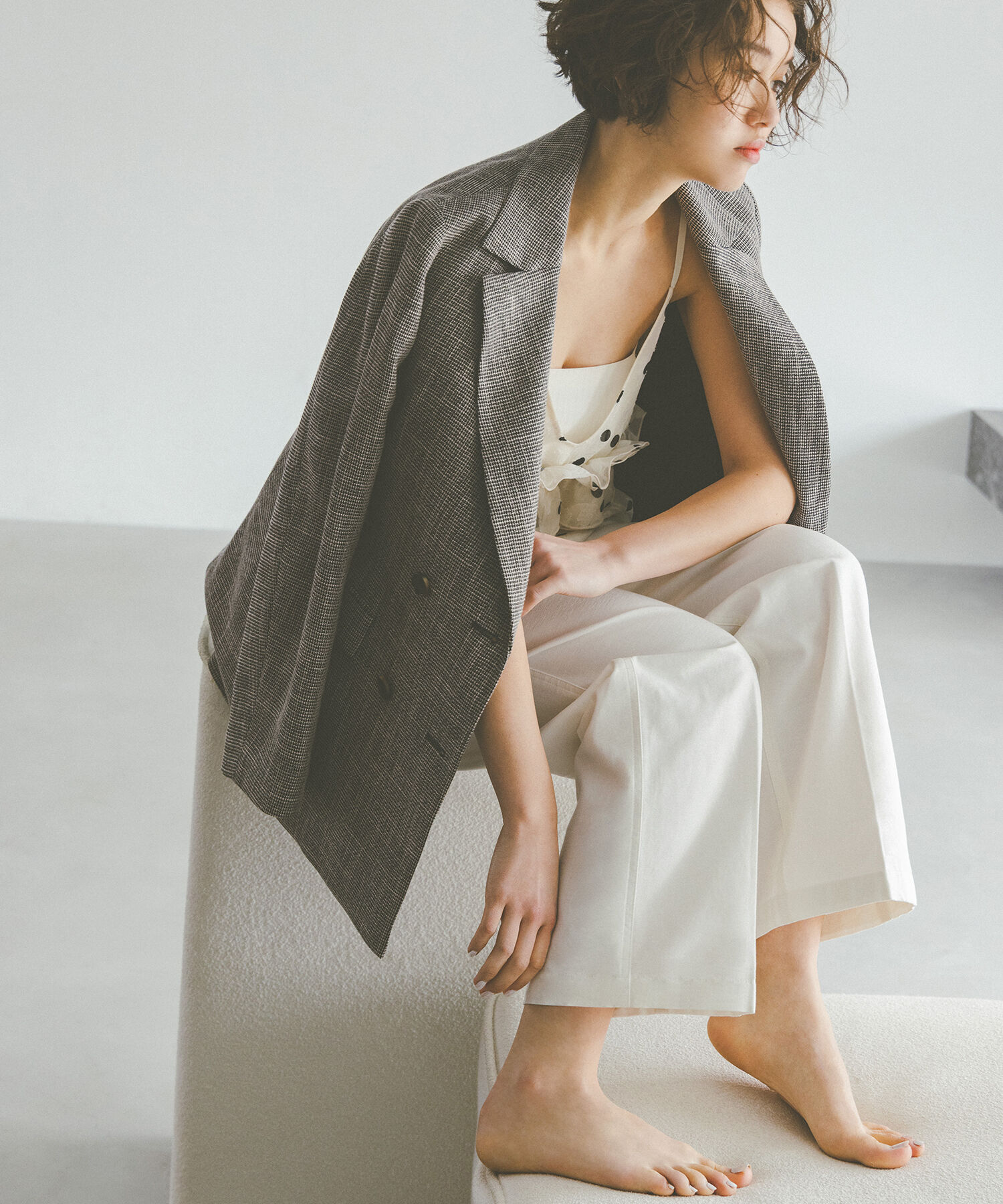  「〈N.〉からみ織りダブルジャケット」|その他|ブラックミッ 2