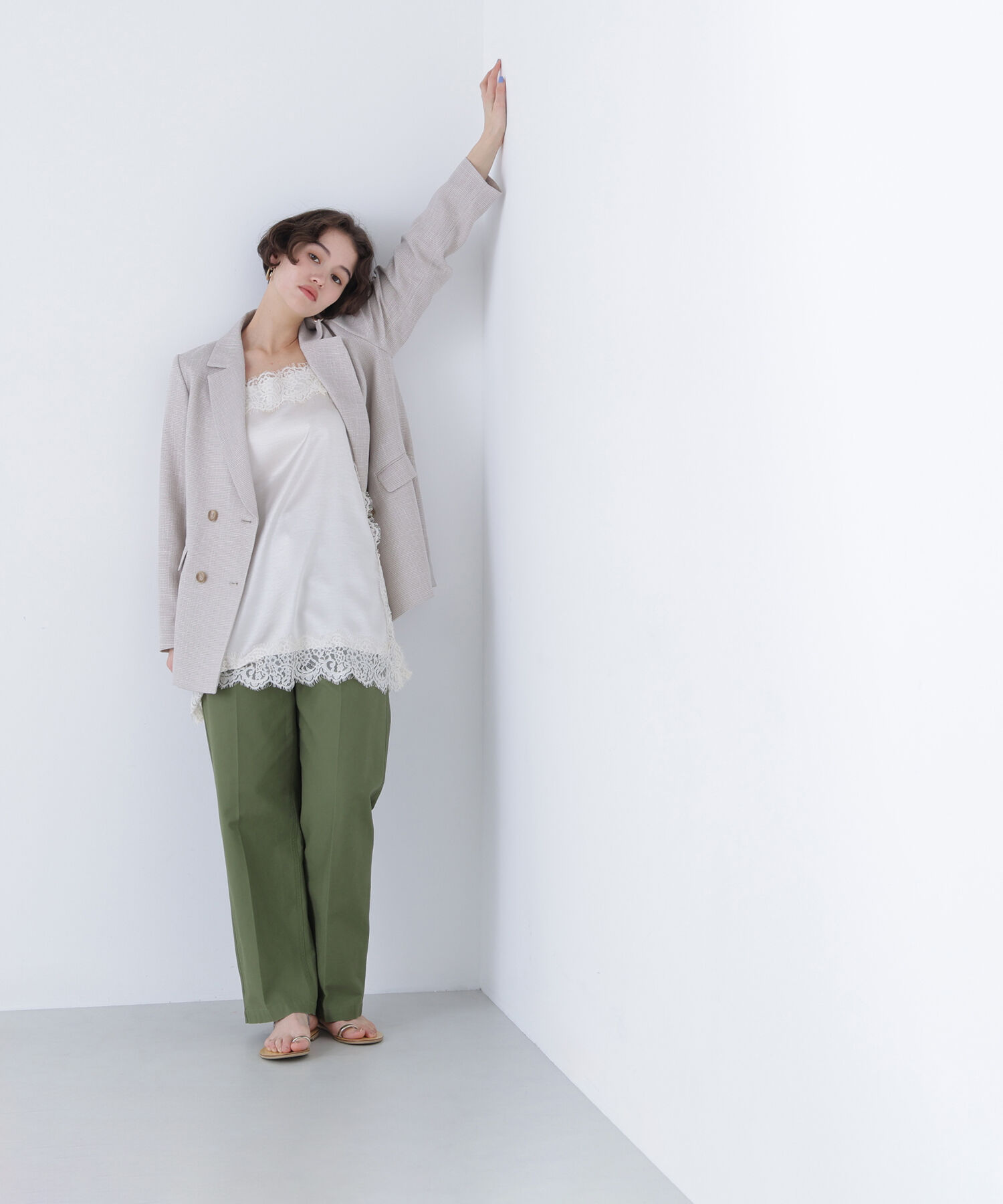  「〈N.〉からみ織りダブルジャケット」|その他|