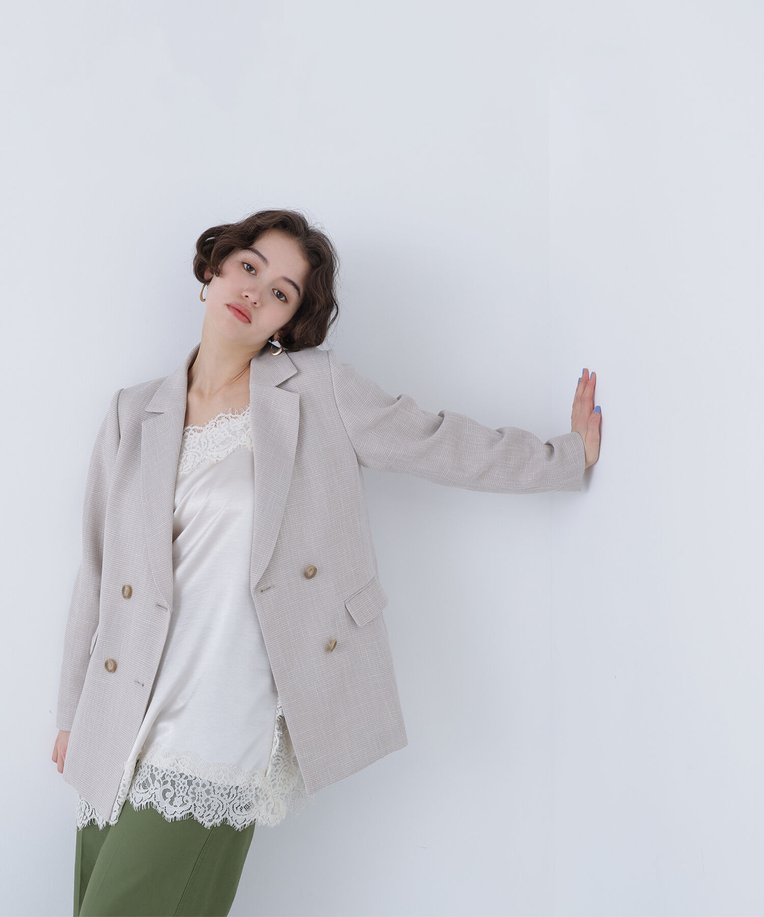  「〈N.〉からみ織りダブルジャケット」|その他|