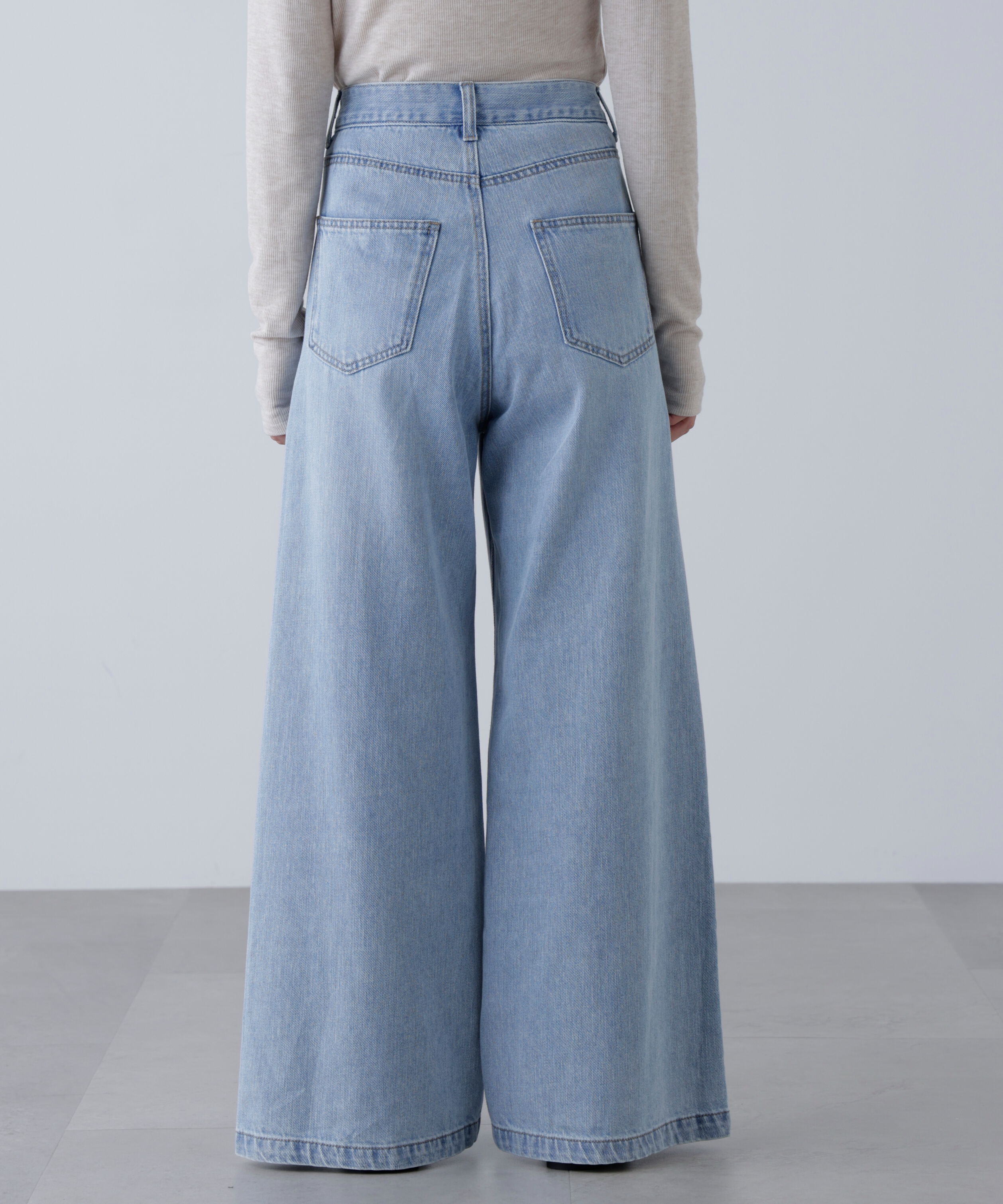  「甘織ワイドデニムパンツ」|その他|