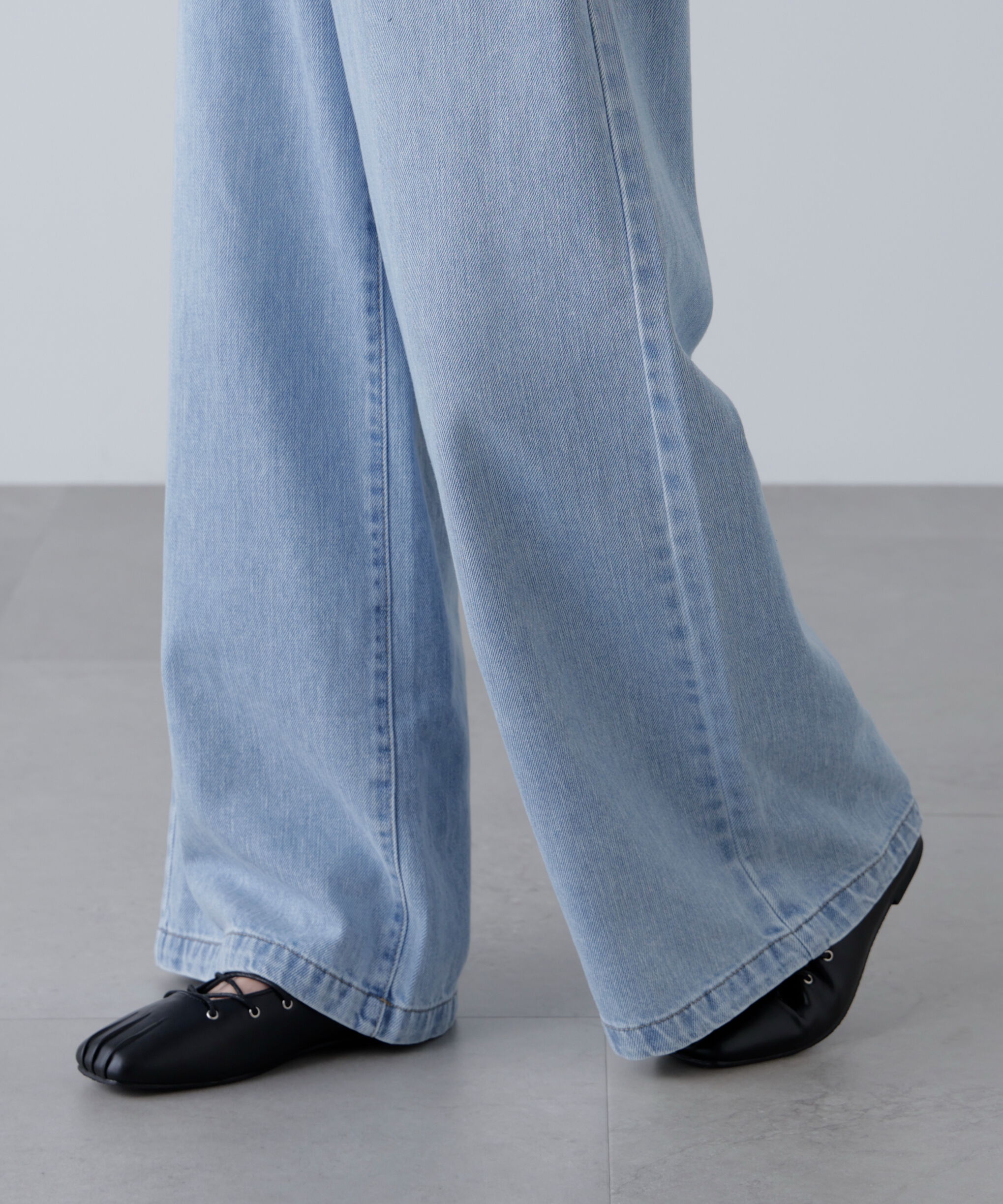  「甘織ワイドデニムパンツ」|その他|