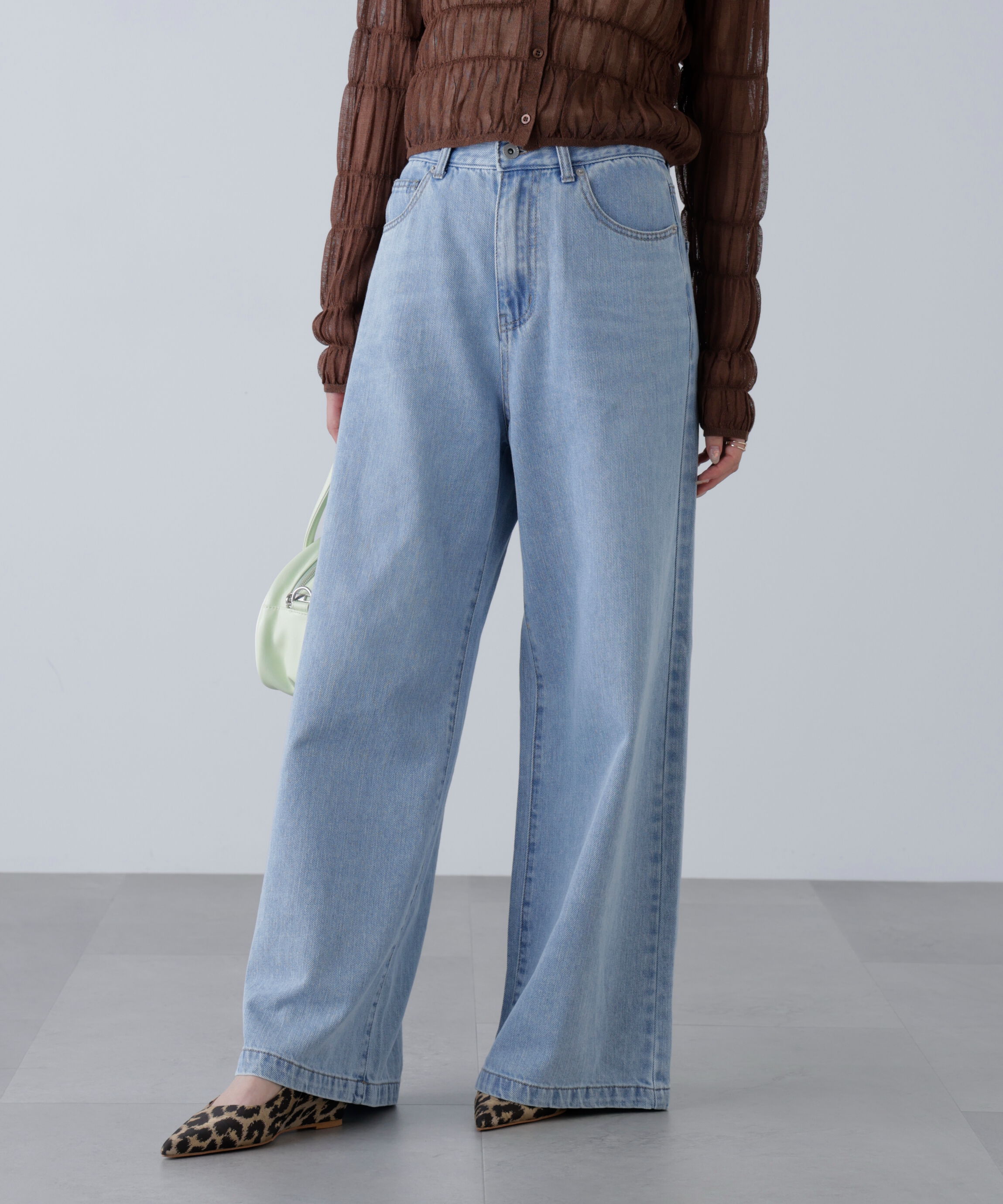  「甘織ワイドデニムパンツ」|その他|