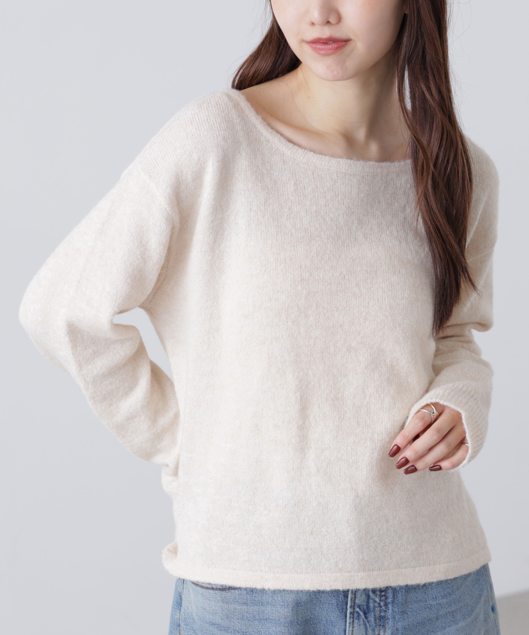  「ホルターネックビスチェセットニット」|ニット・セーター|