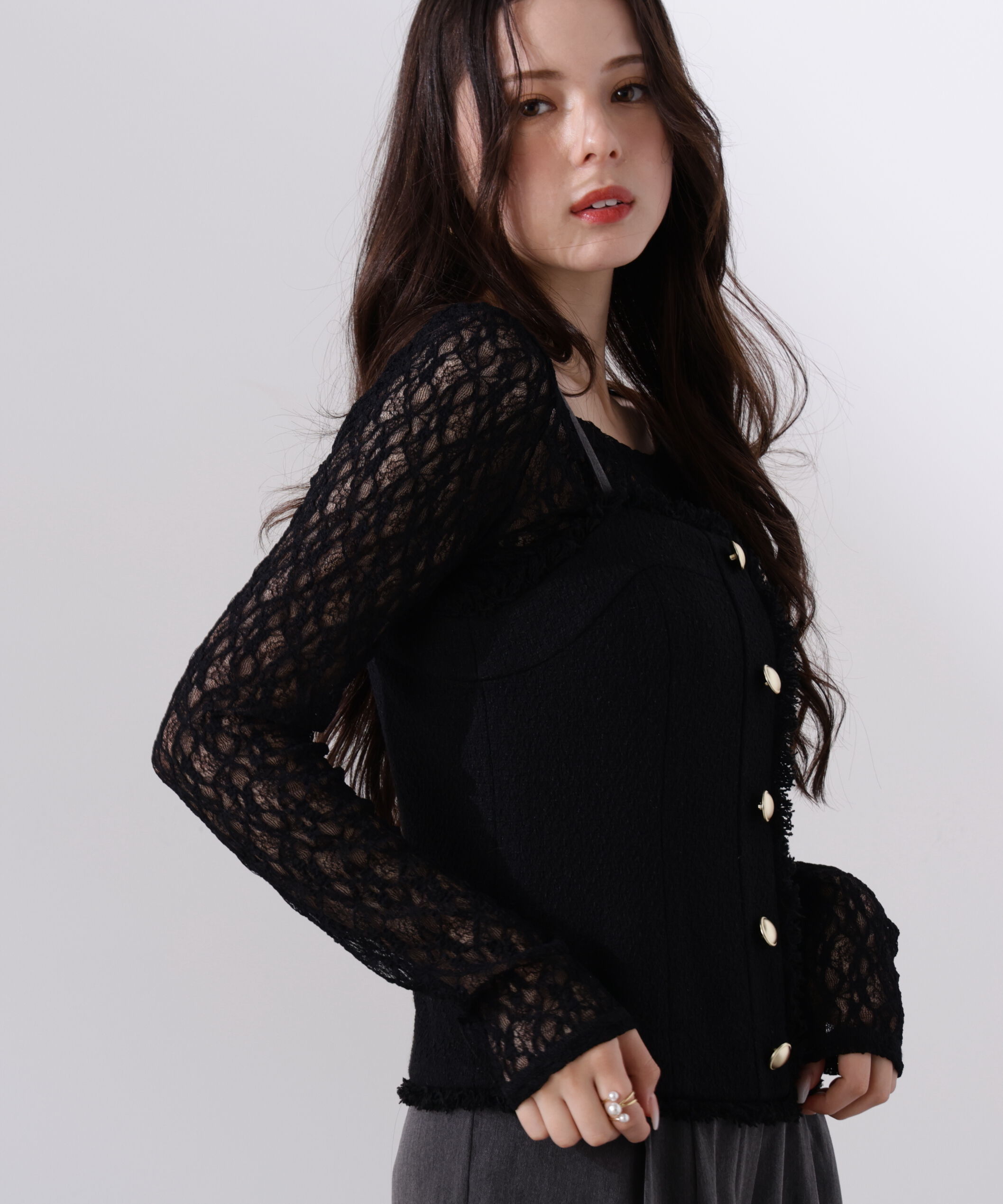 PROPORTION BODY DRESSING「＜L＞MIXキャミオールインワン　26SS」|ワンピース|