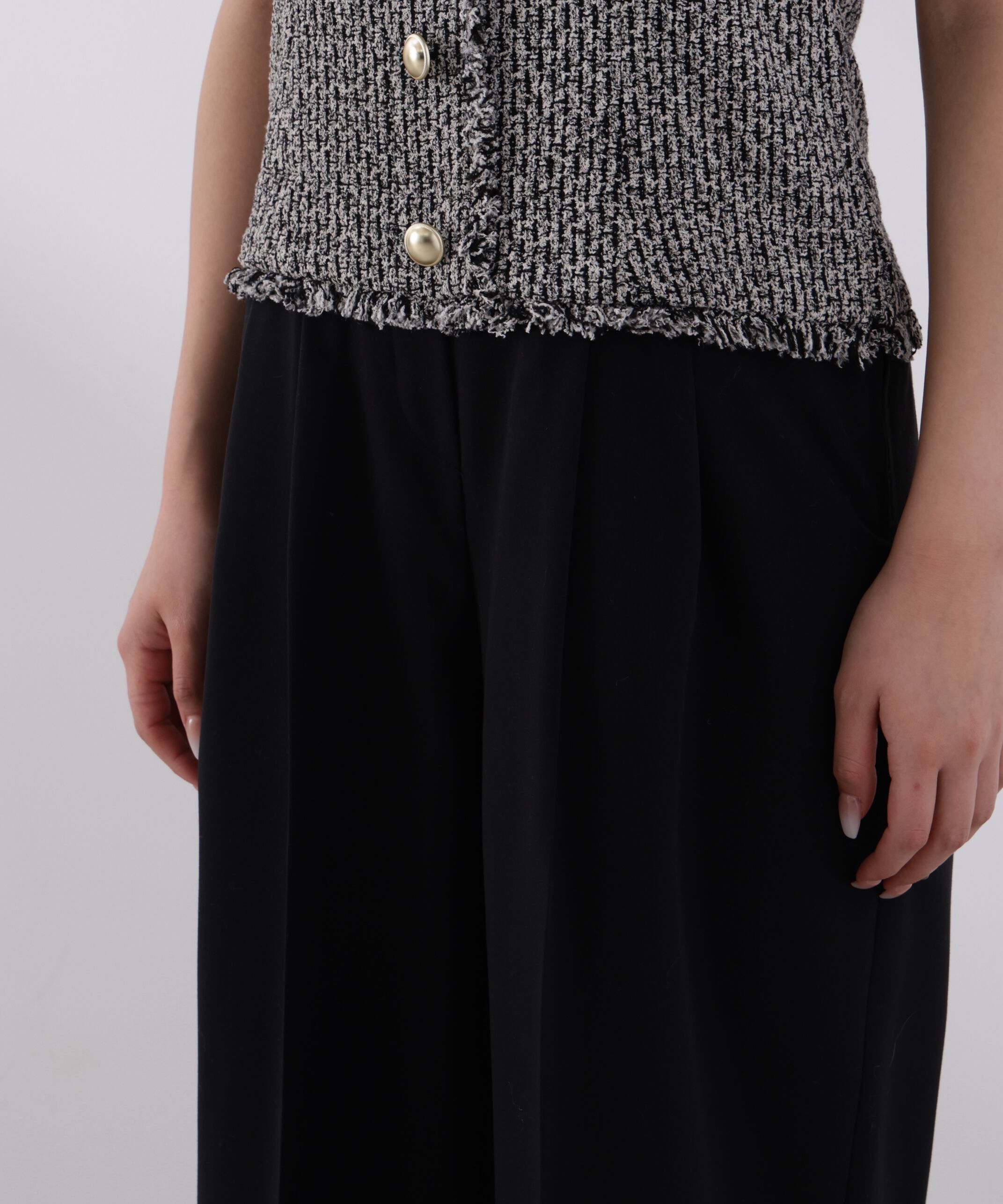 PROPORTION BODY DRESSING「＜L＞MIXキャミオールインワン　26SS」|ワンピース|