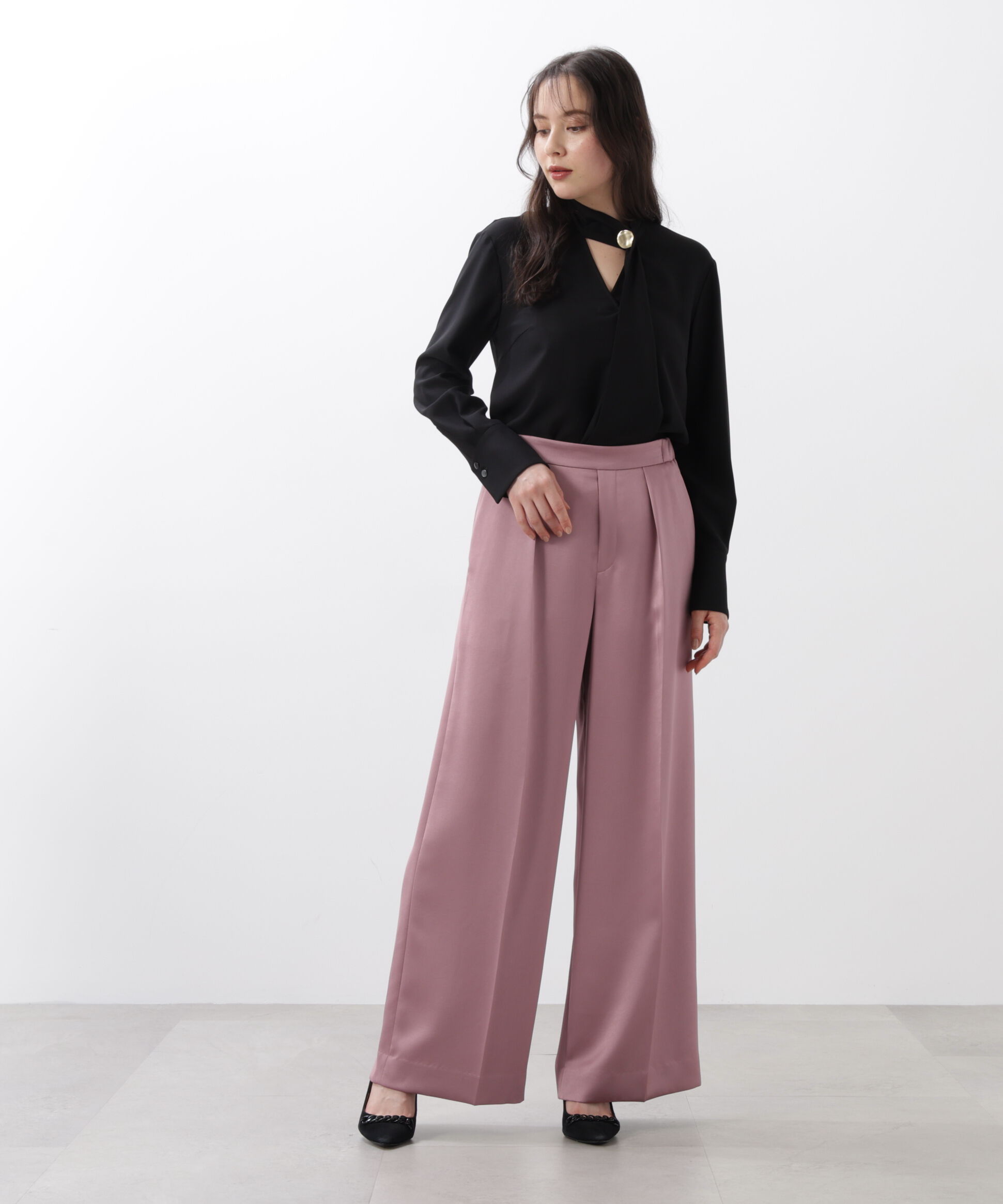  「◆サテンワイドパンツ」|その他|