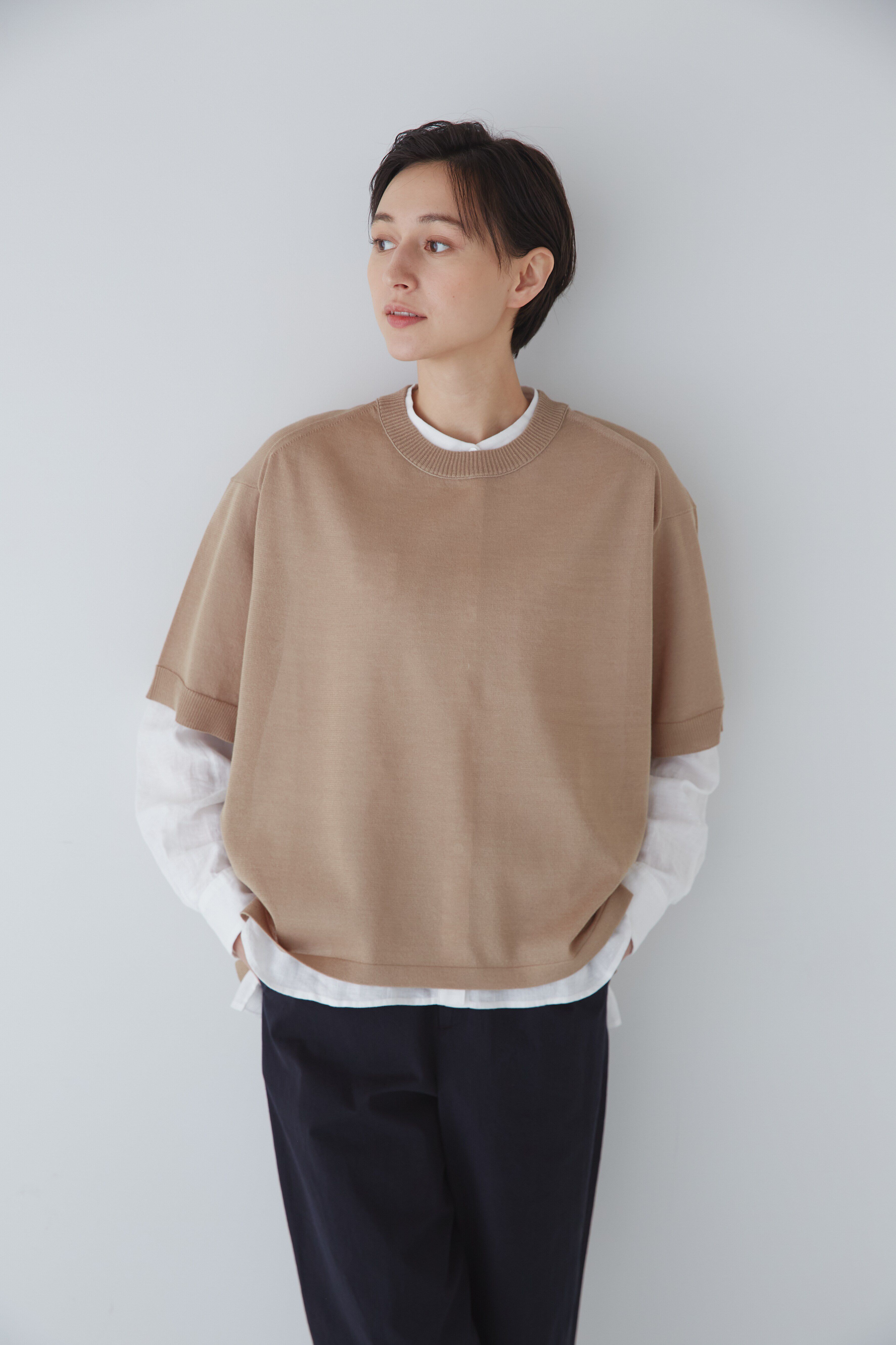  「◆シアーニットプルオーバー」|ニット・セーター|