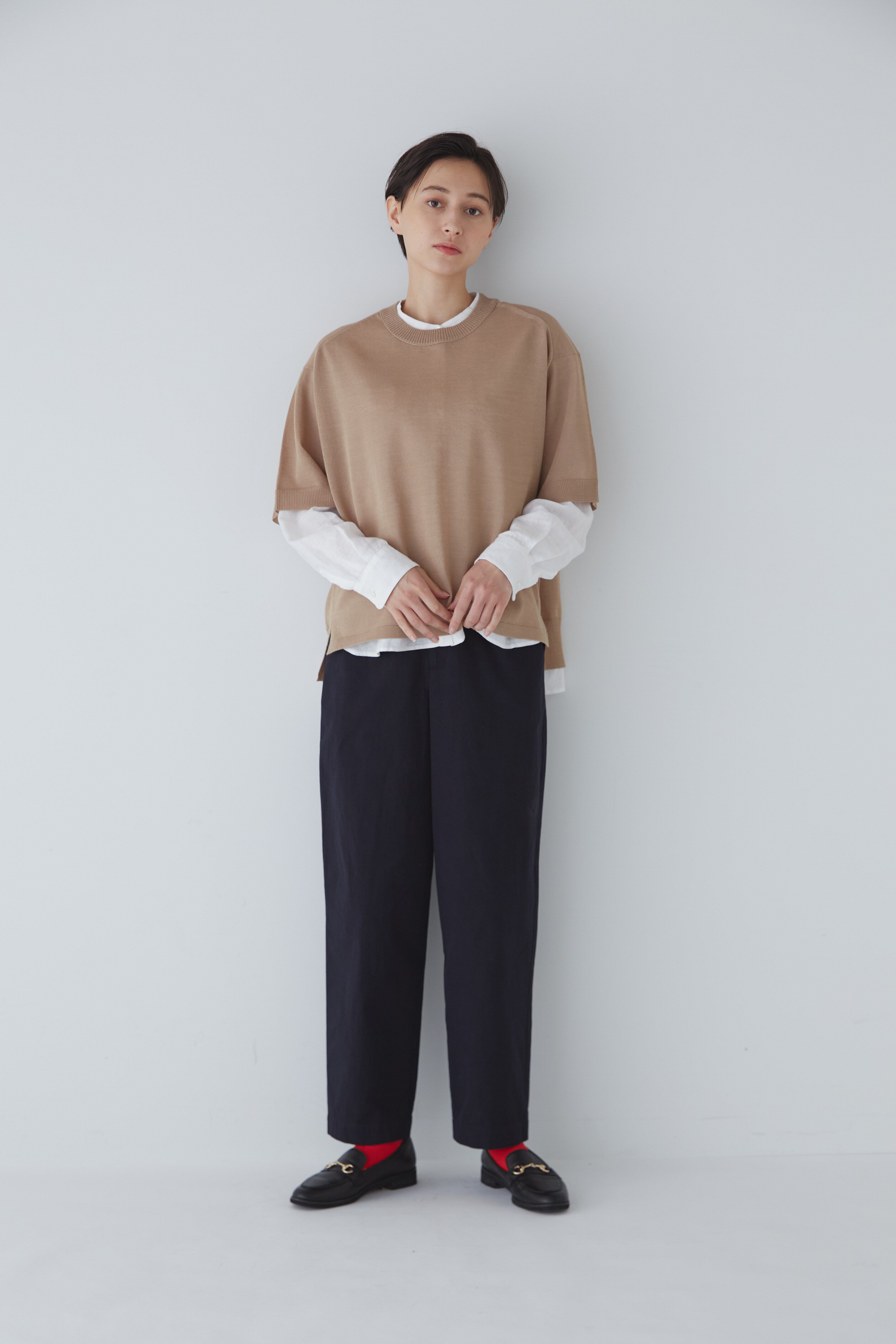  「◆シアーニットプルオーバー」|ニット・セーター|