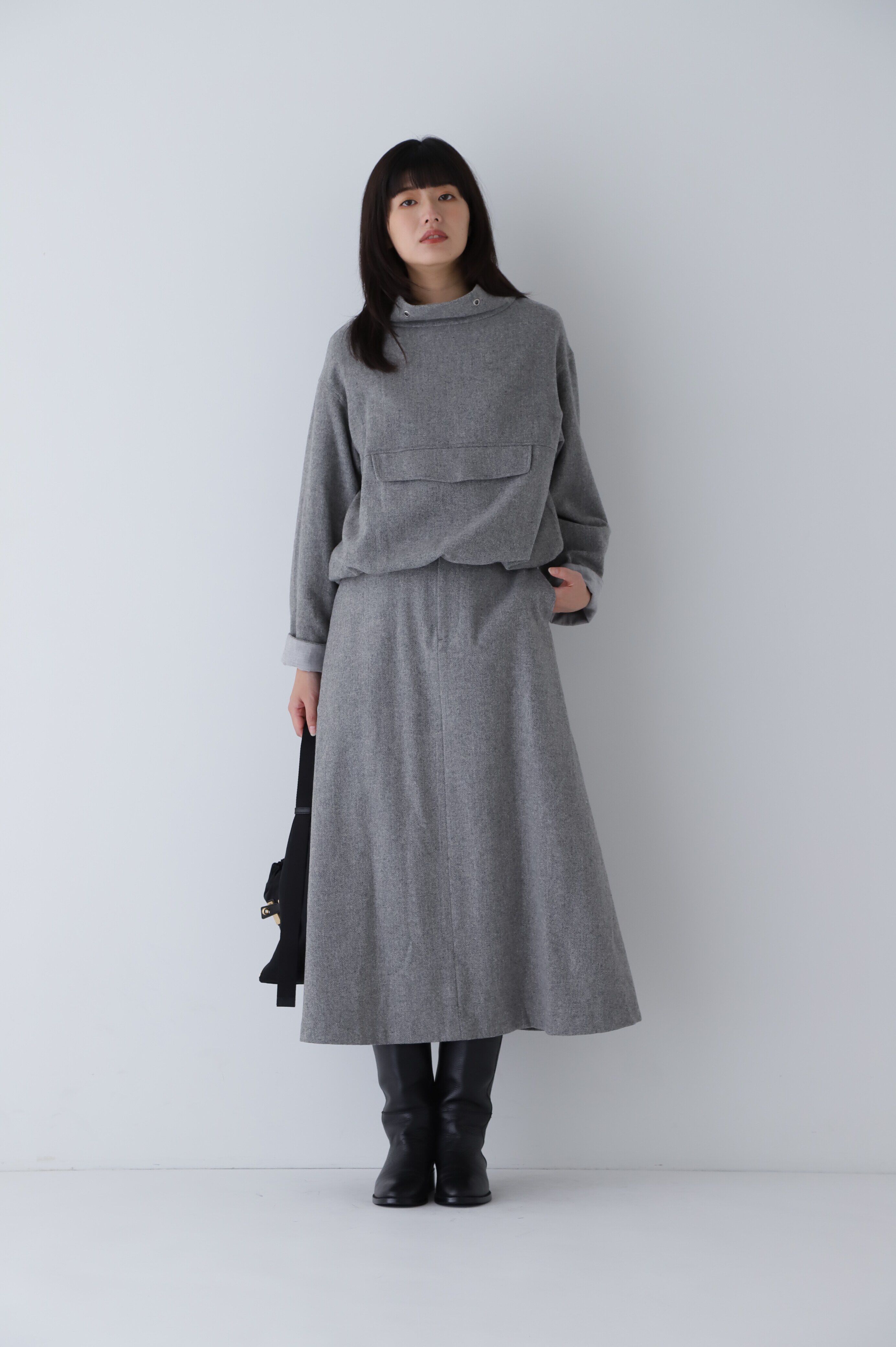  「◆ツィードスタンドアノラック」|シャツ・ブラウス|