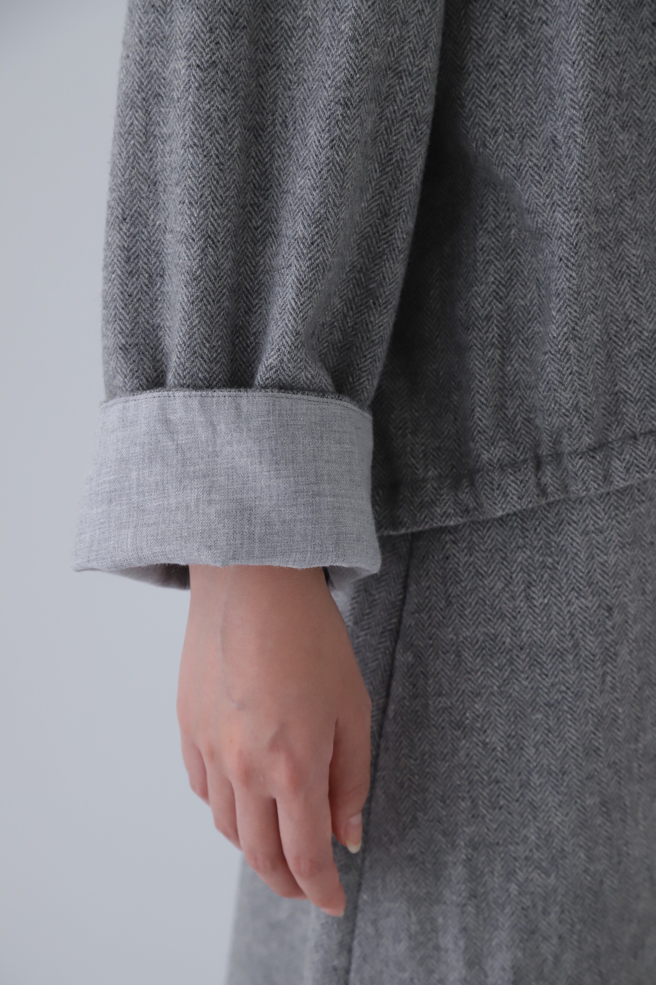  「◆ツィードスタンドアノラック」|シャツ・ブラウス|