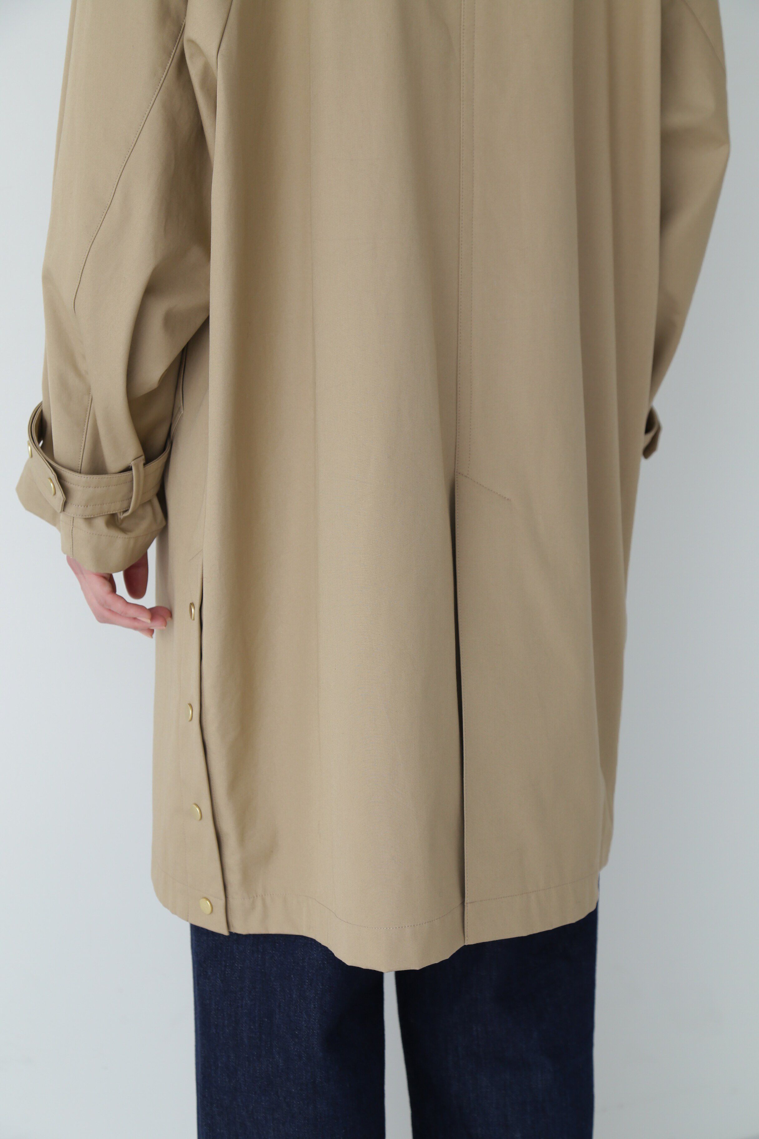  「コットンボンディングステンカラーコート」|その他|