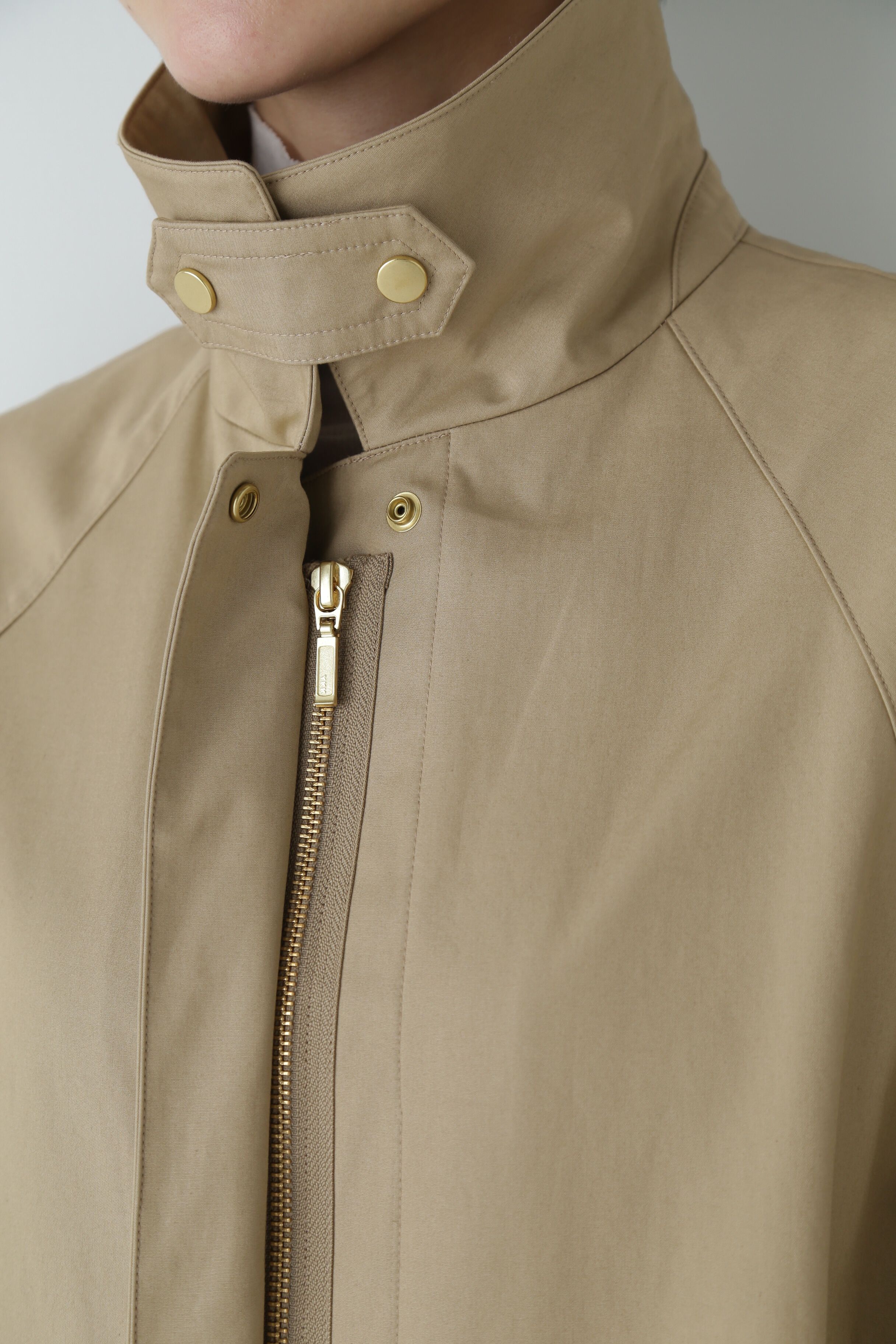  「コットンボンディングステンカラーコート」|その他|