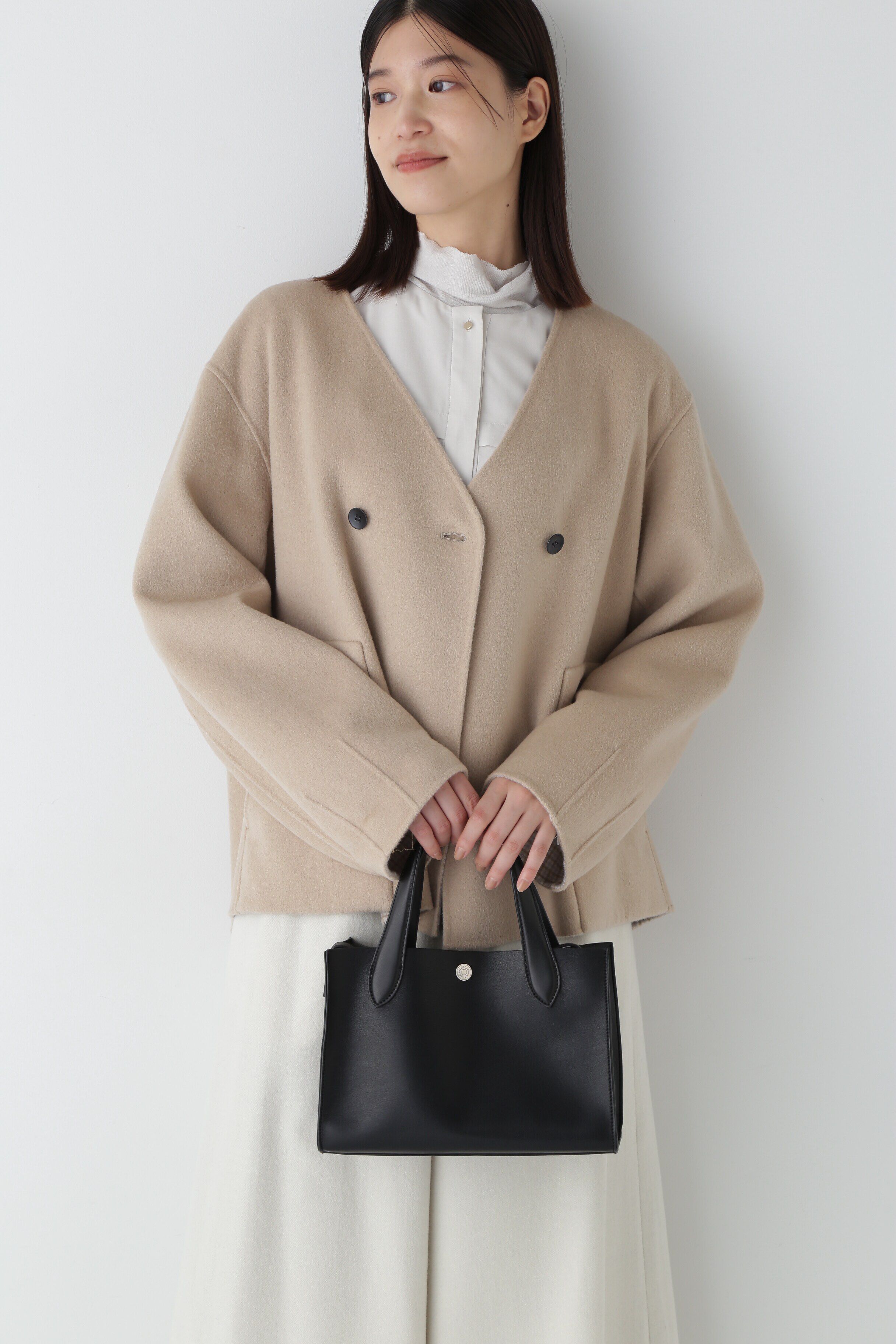  「◆リバーショートジャケットブルゾン」|ブルゾン・スタジャン|