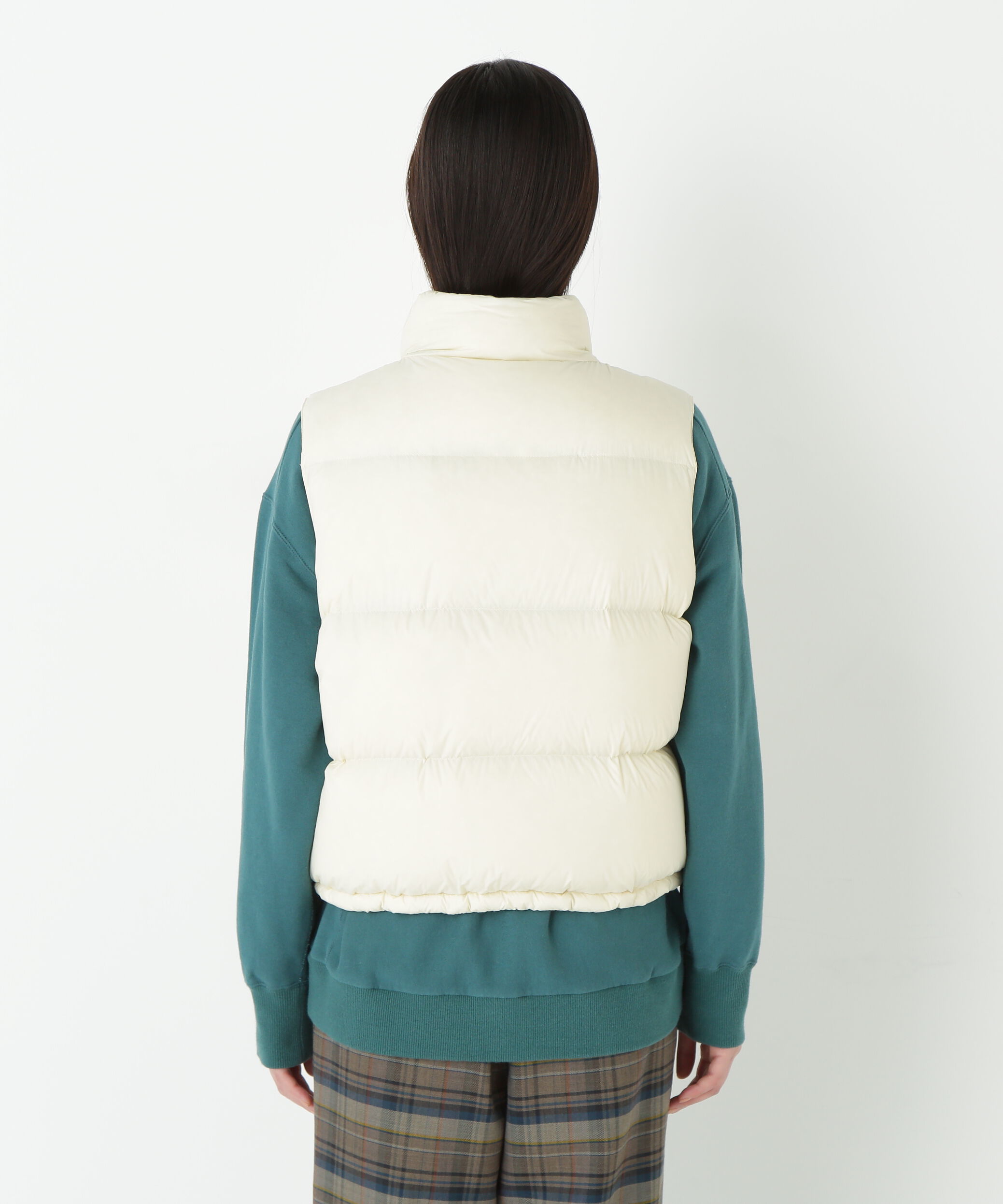  「◆ボリュームスタンドダウンベスト」|ブルゾン・スタジャン|