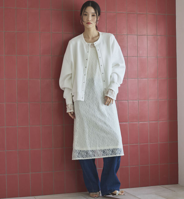 Doux archives「ボンディングスナップカーディガン」|Tシャツ・カットソー|