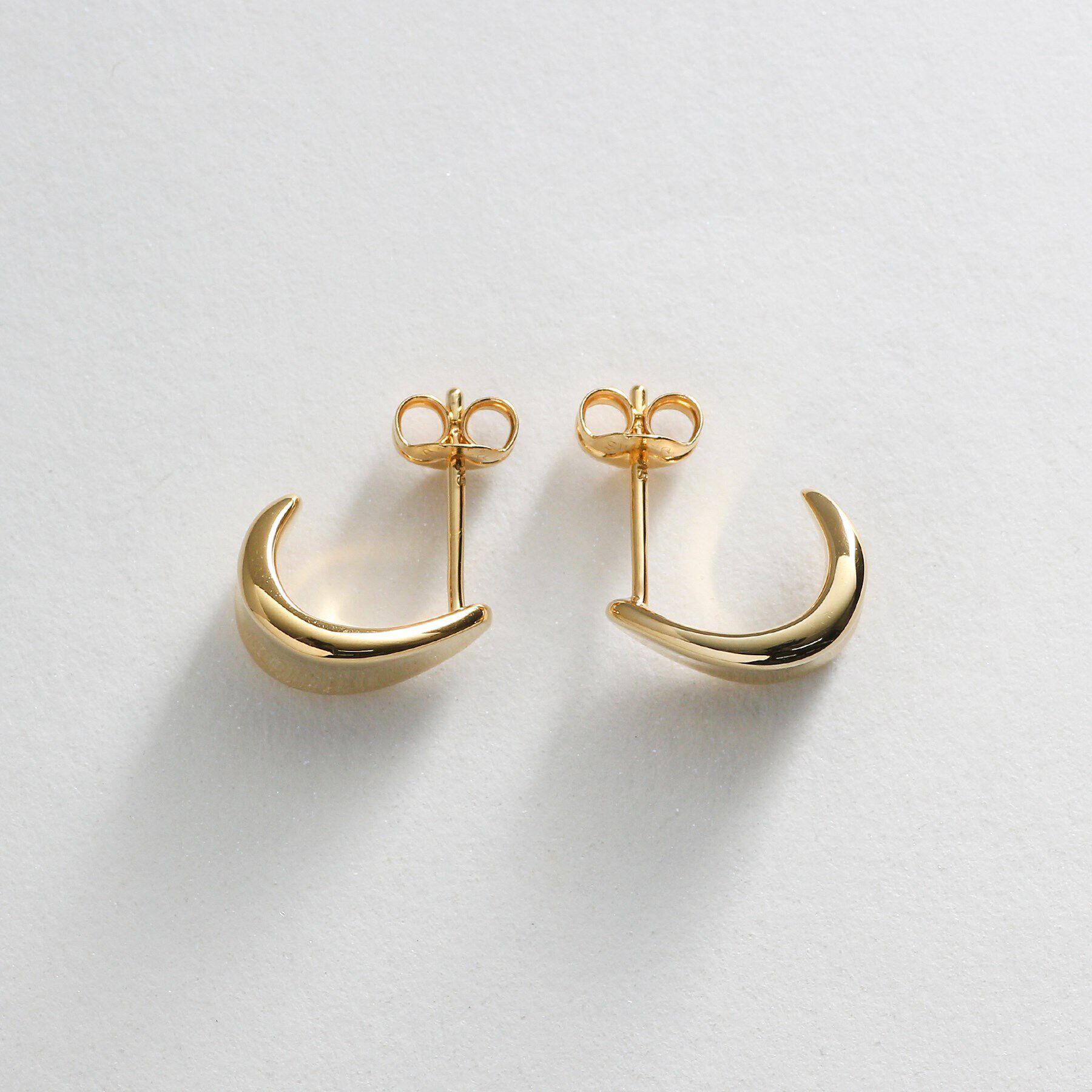 COCOSHNIK ONKITSCH「シルバー スモールフープ ホロウピアス GP」|ピアス|