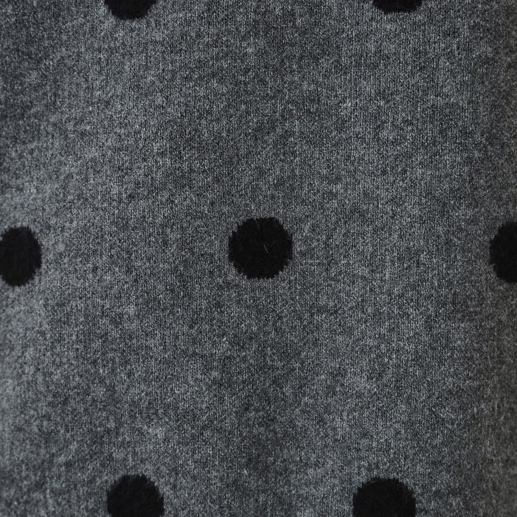 SHOO･LA･RUE「【洗える/S-LL】 ドット柄が目を惹く ゆったりジャカードニット」|ニット・セーター|