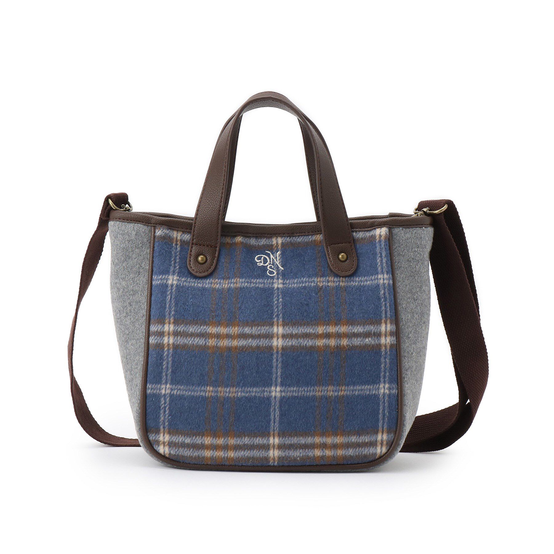 Dessin「【2WAY・軽量】チェックトート」|トートバッグ|