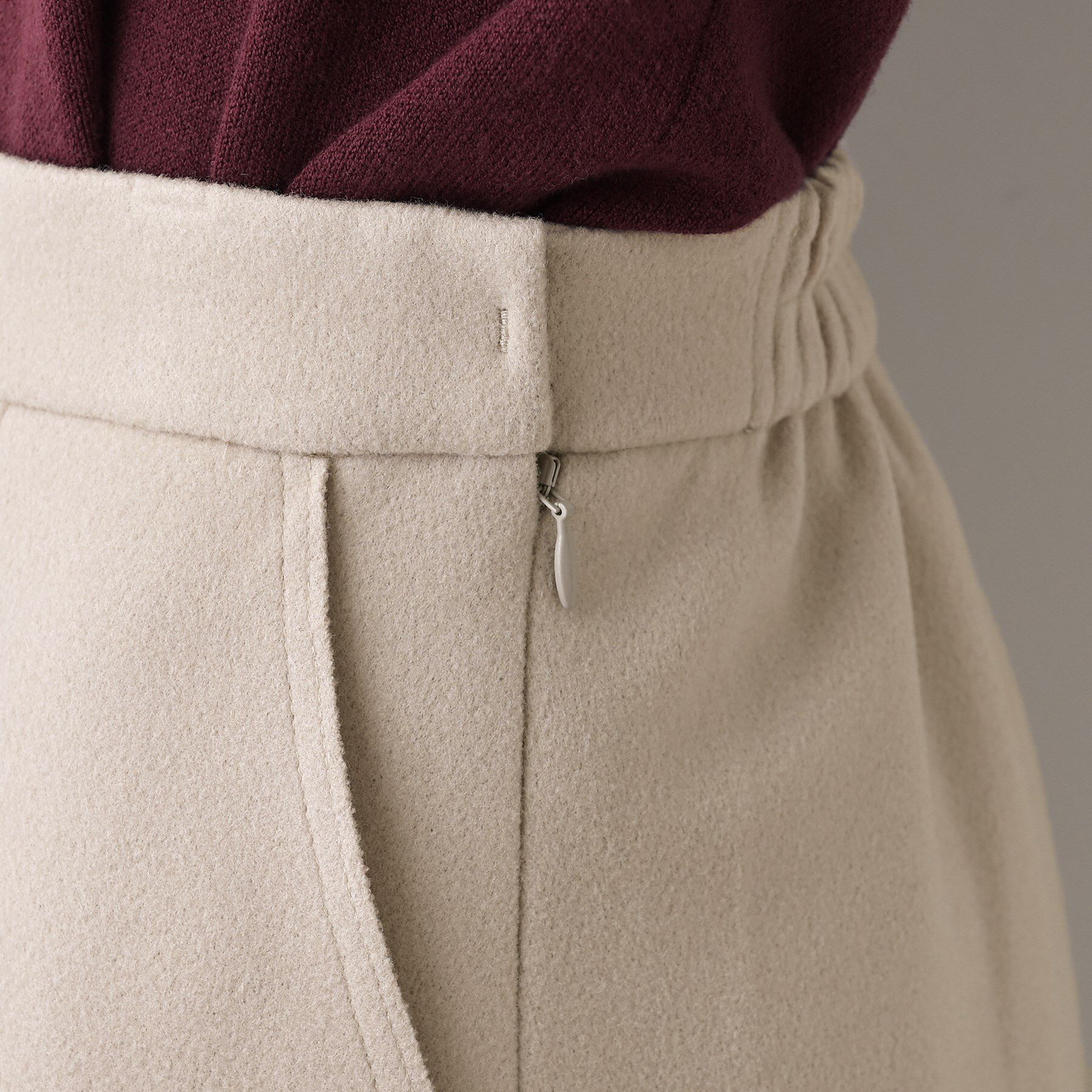 Dessin「メルトンジャージフレアスカート」|スカート|