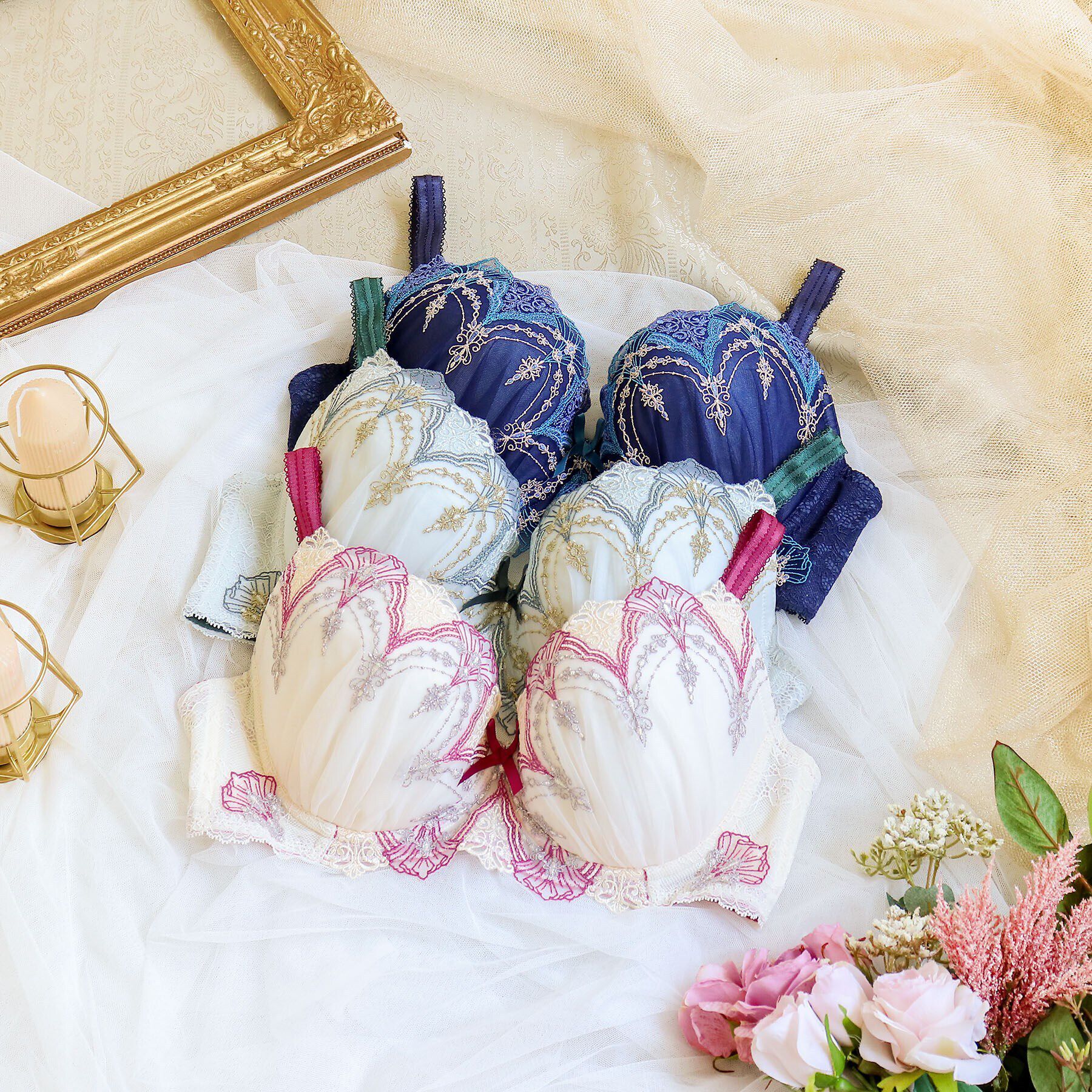 Risa Magli「シェール ブラジャー（G-H）＜S Make Type＞」|インナー|