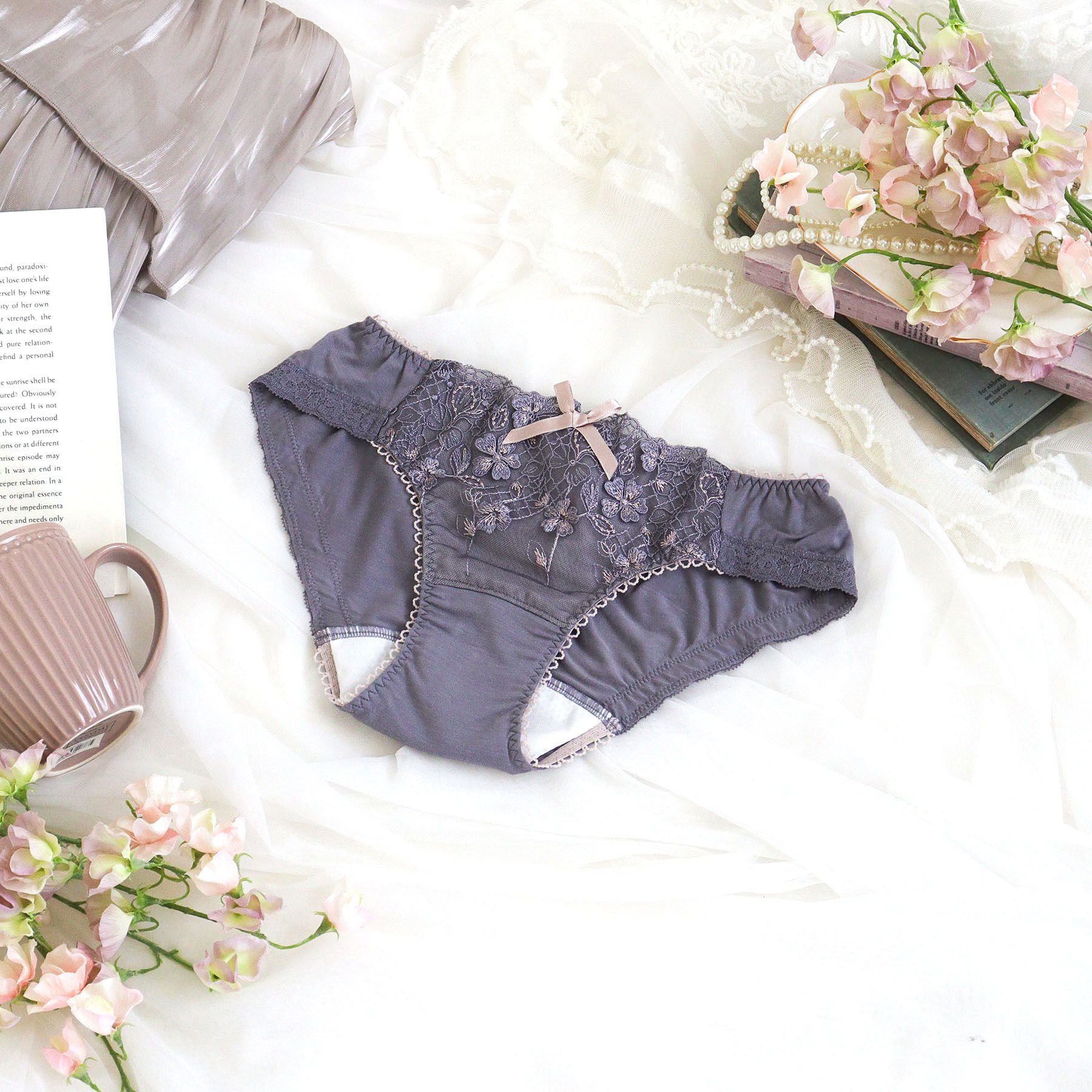 Risa Magli「ドーラ サニタリー」|インナー|グレー(012)