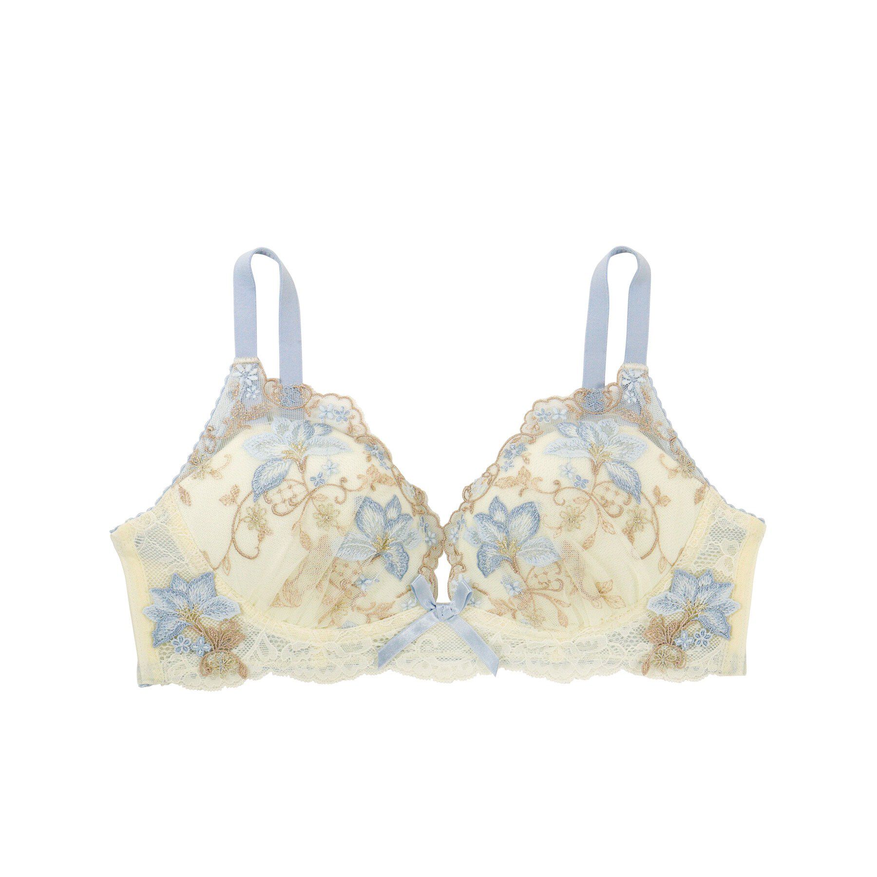 Risa Magli「フルーリ ノンワイヤーブラ (B-C) ＜メロフィータイプ＞」|インナー|