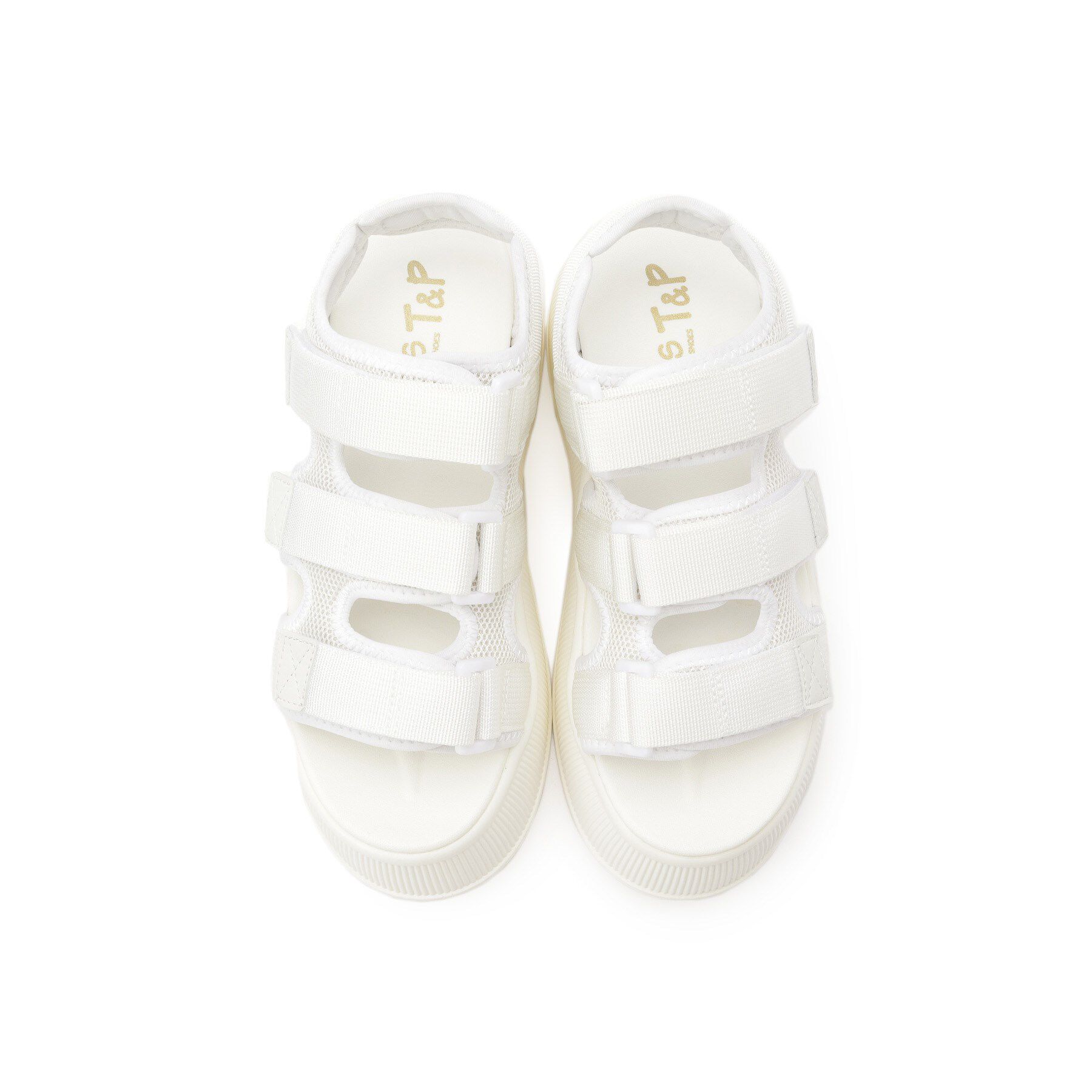 csT&P「厚底3本ベルトスポーツサンダル」|サンダル|