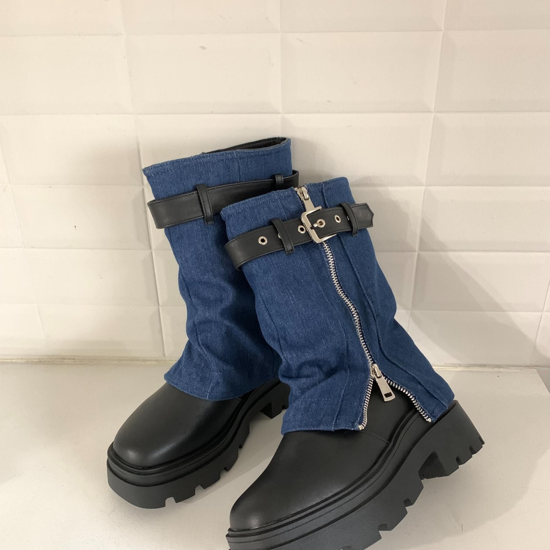 csT&P「ベルト付きカバーブーツ」|ショートブーツ|