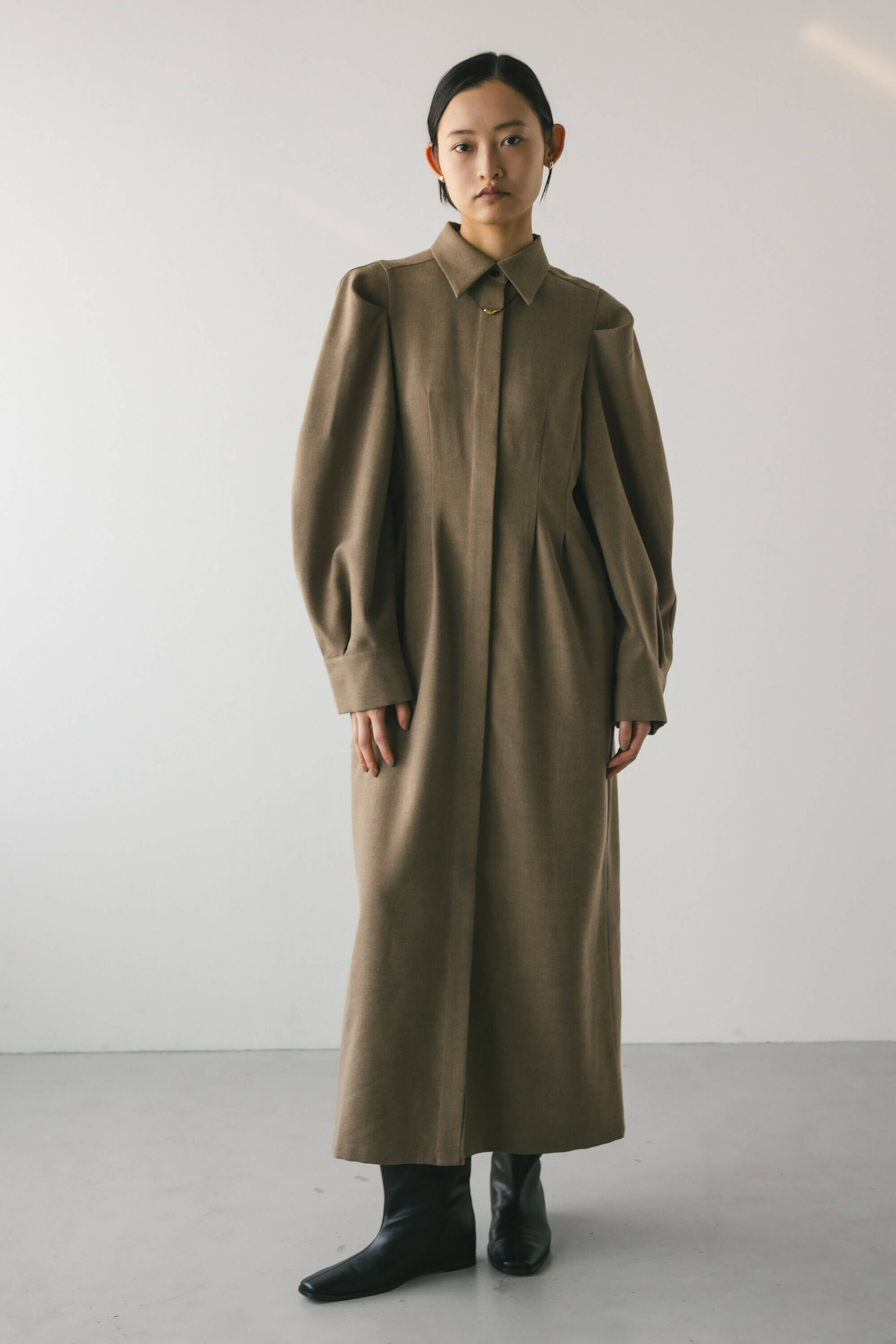 STYLEMIXER「ショルダータックワンピース」|ワンピース|