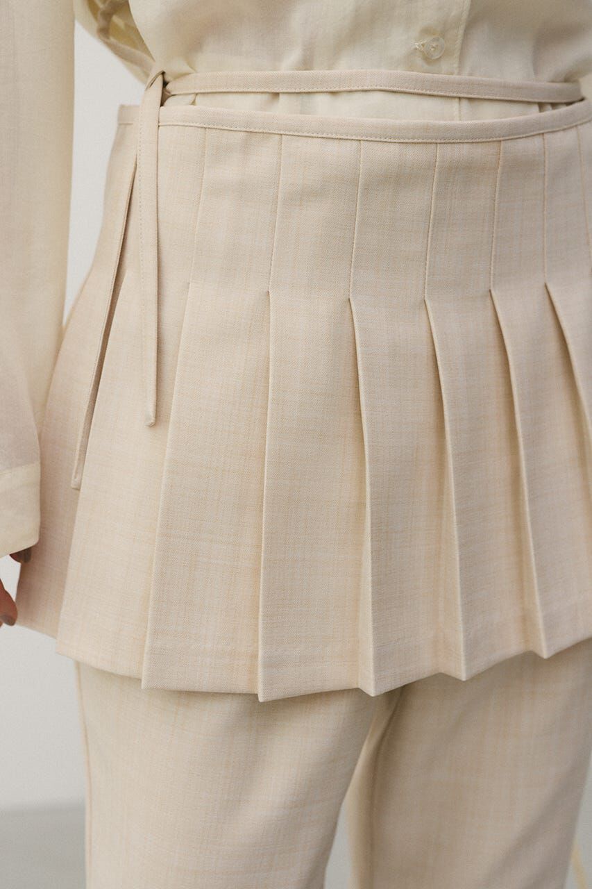 STYLEMIXER「プリーツスカートレイヤードパンツ」|その他|