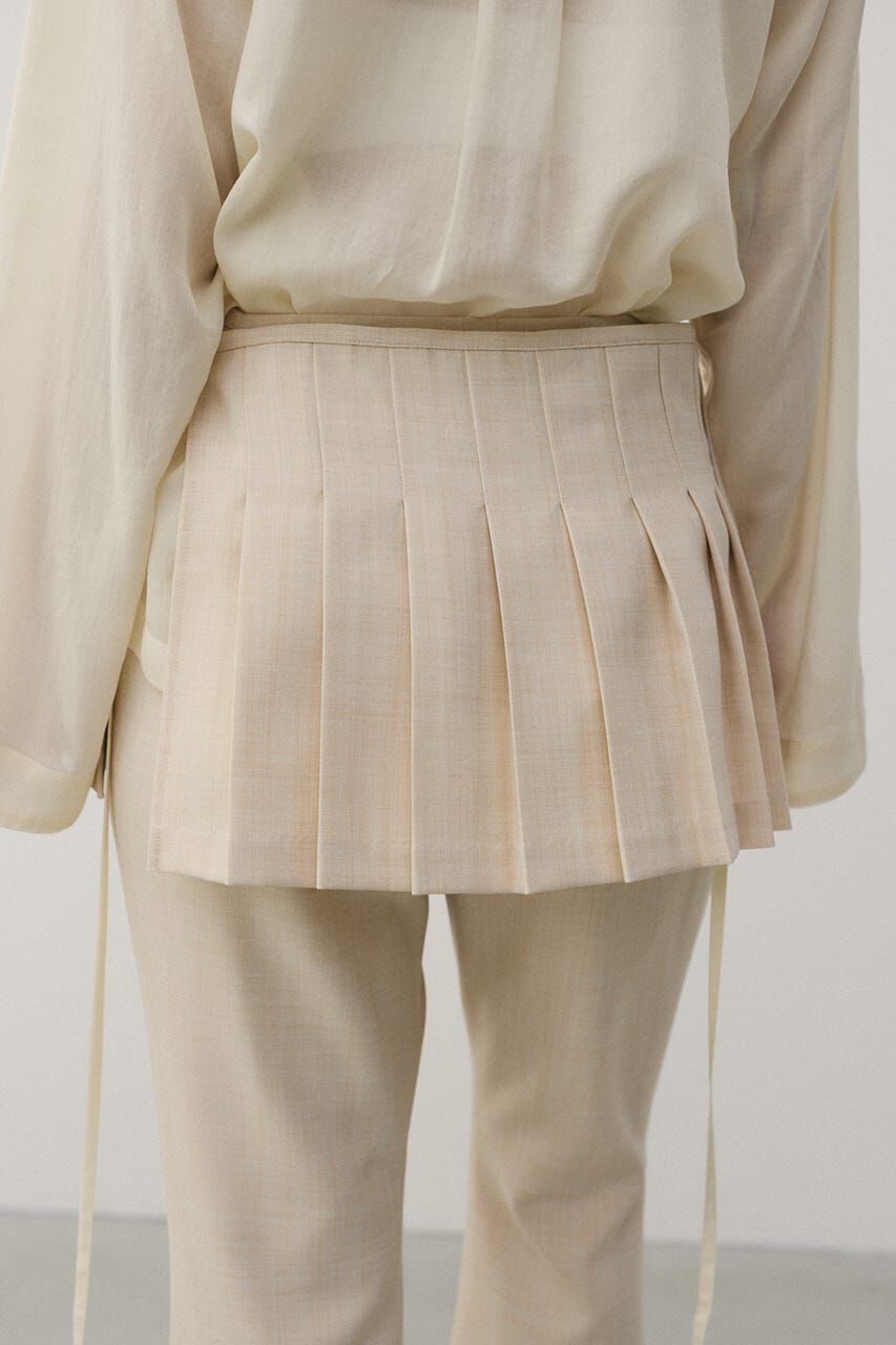 STYLEMIXER「プリーツスカートレイヤードパンツ」|その他|