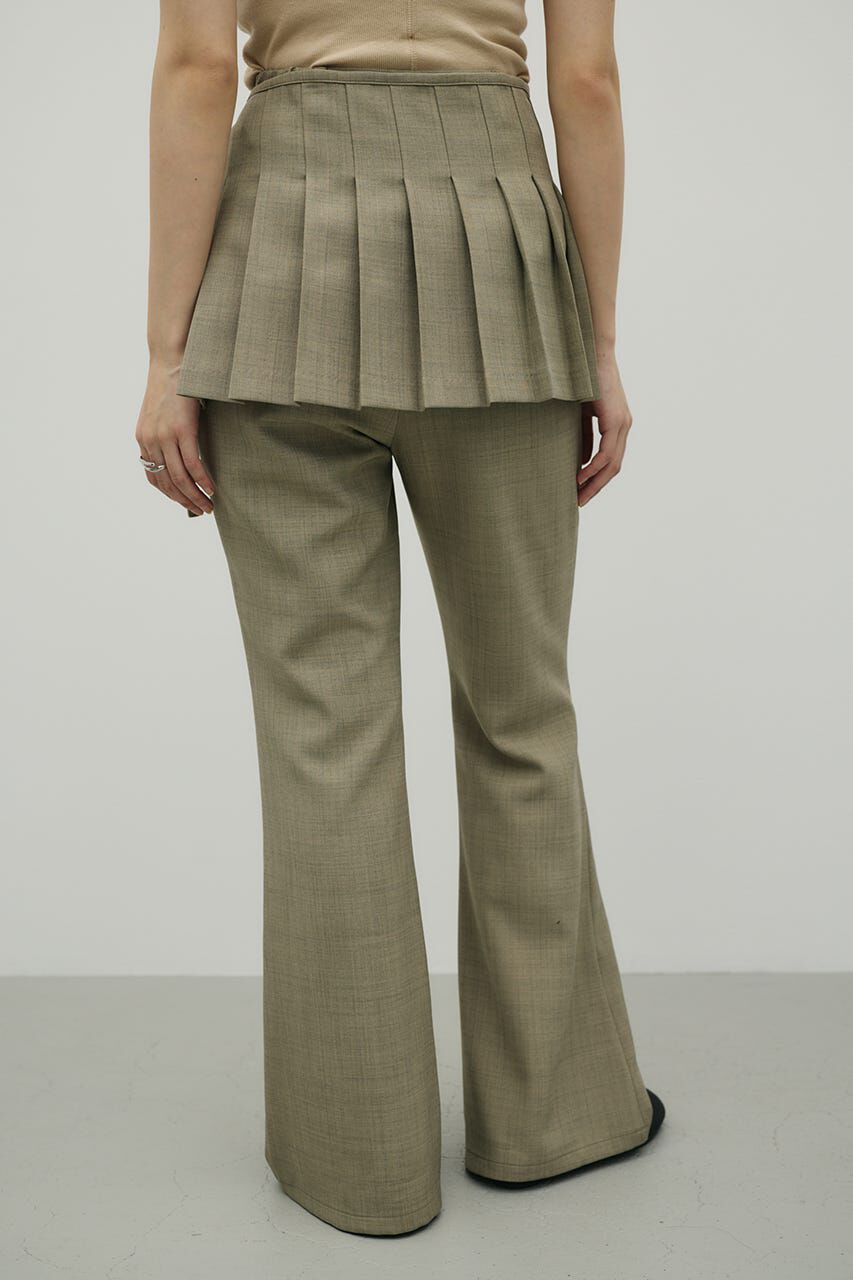 STYLEMIXER「プリーツスカートレイヤードパンツ」|その他|