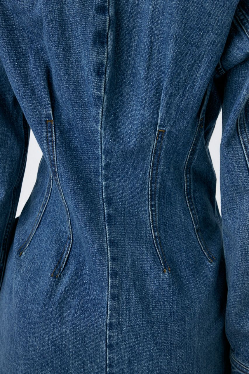 MOUSSY「WAIST TUCK ミニドレス」|ワンピース|