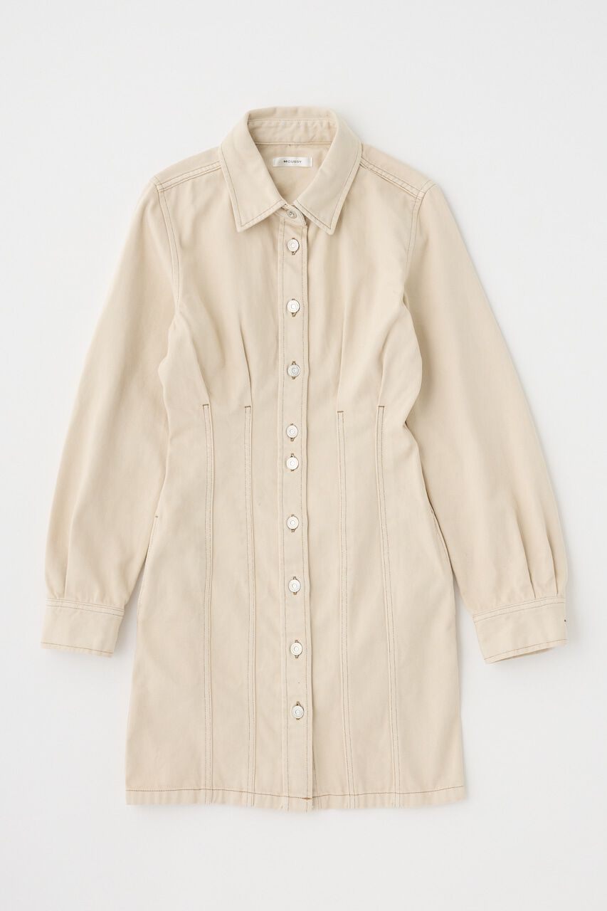 MOUSSY「WAIST TUCK ミニドレス」|ワンピース|