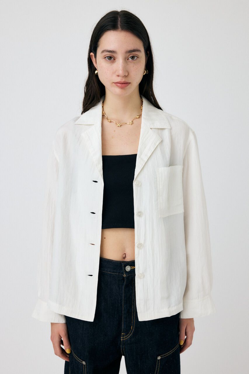 MOUSSY「SATIN シャツ」|シャツ・ブラウス|