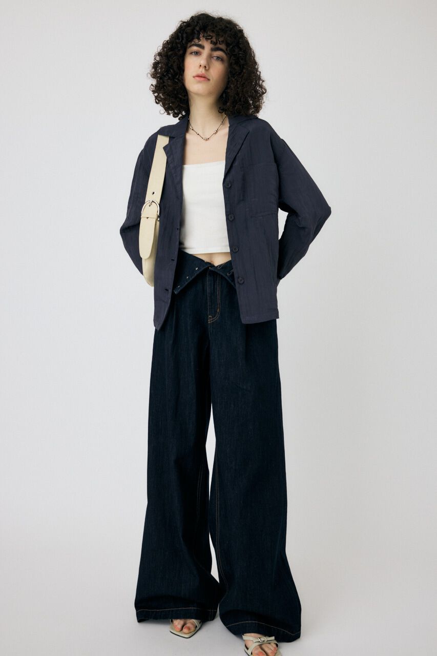 MOUSSY「SATIN シャツ」|シャツ・ブラウス|