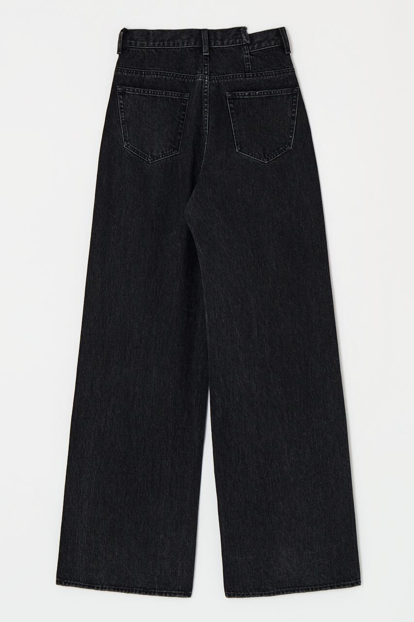 MOUSSY「CROSS WAIST WIDE ストレート」|デニム|